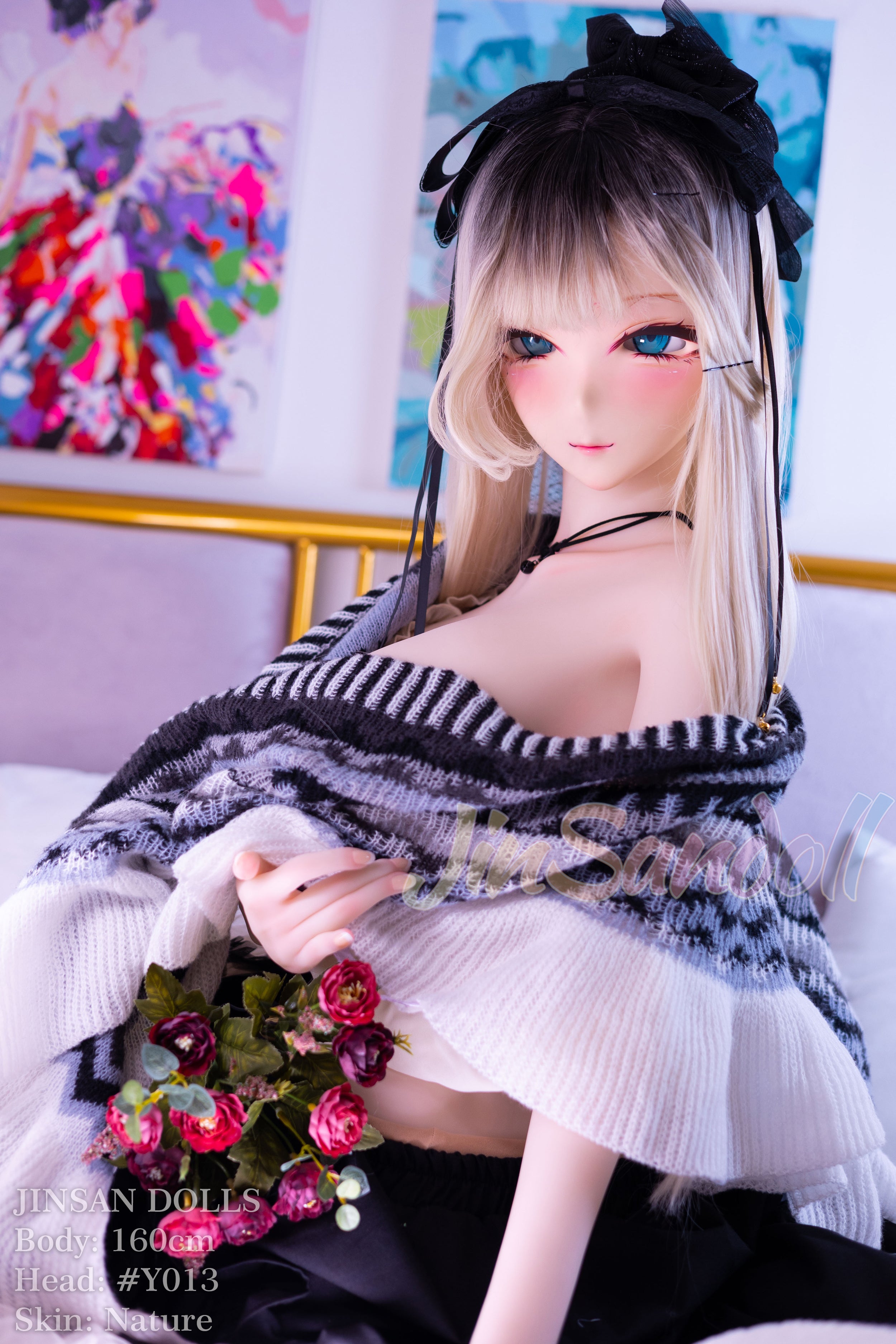 JinSan Doll- 160cm Anime Real Doll G Cup Sex Doll- Annie