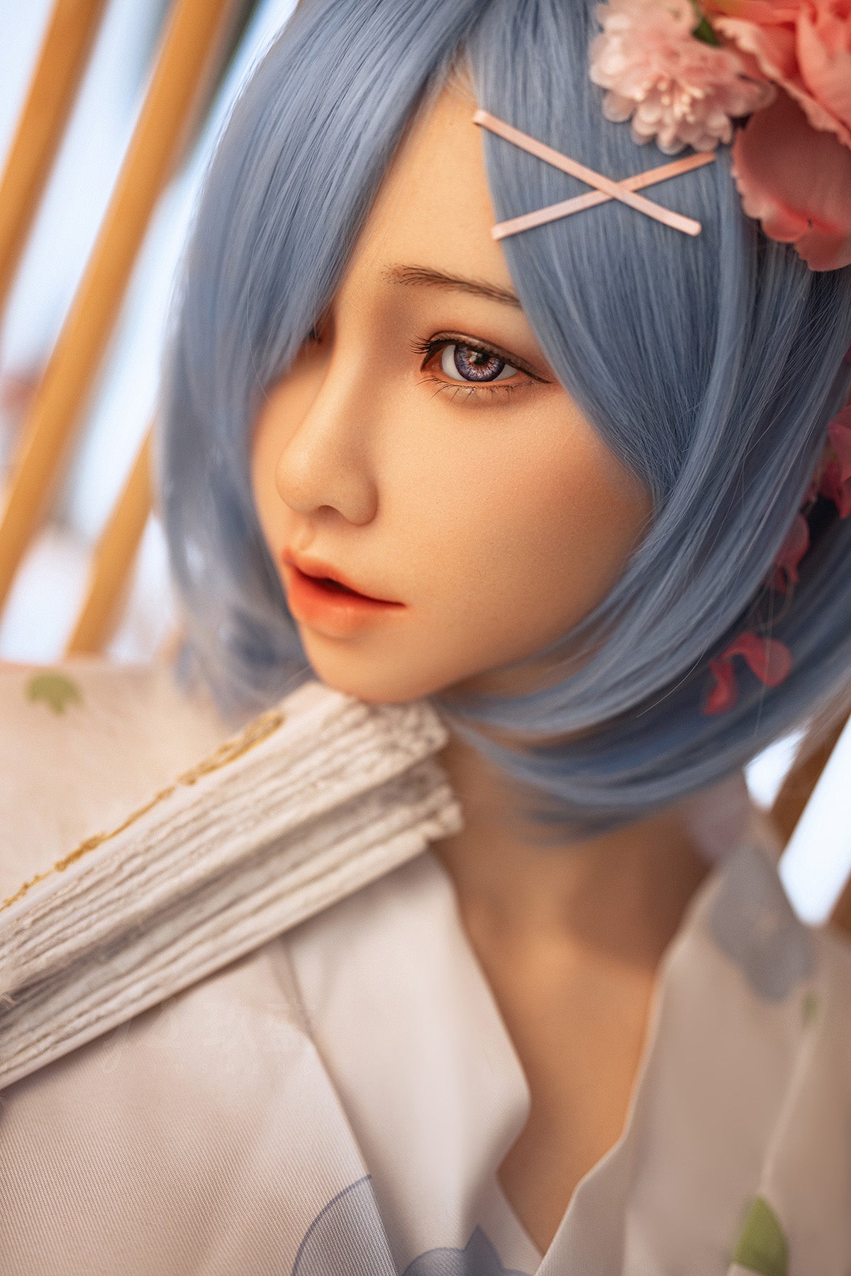 JiuSheng Doll- 160cm E Cup Full Silicon ROS Head Sex Doll- Betty -  SuperLoveDoll