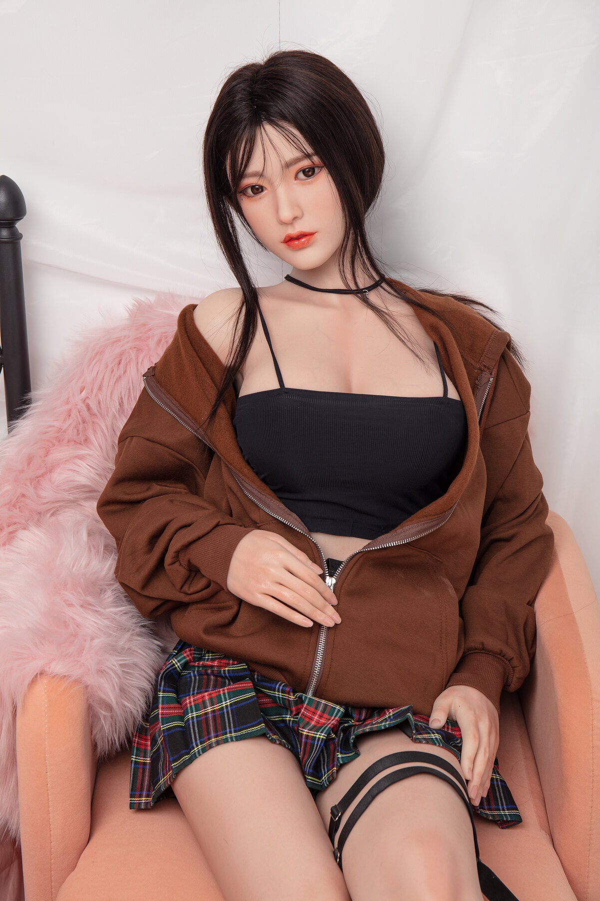 JX Doll | 170cm (5' 7") C-cup Full Silicone Super Real Busty Sex Doll - Fei