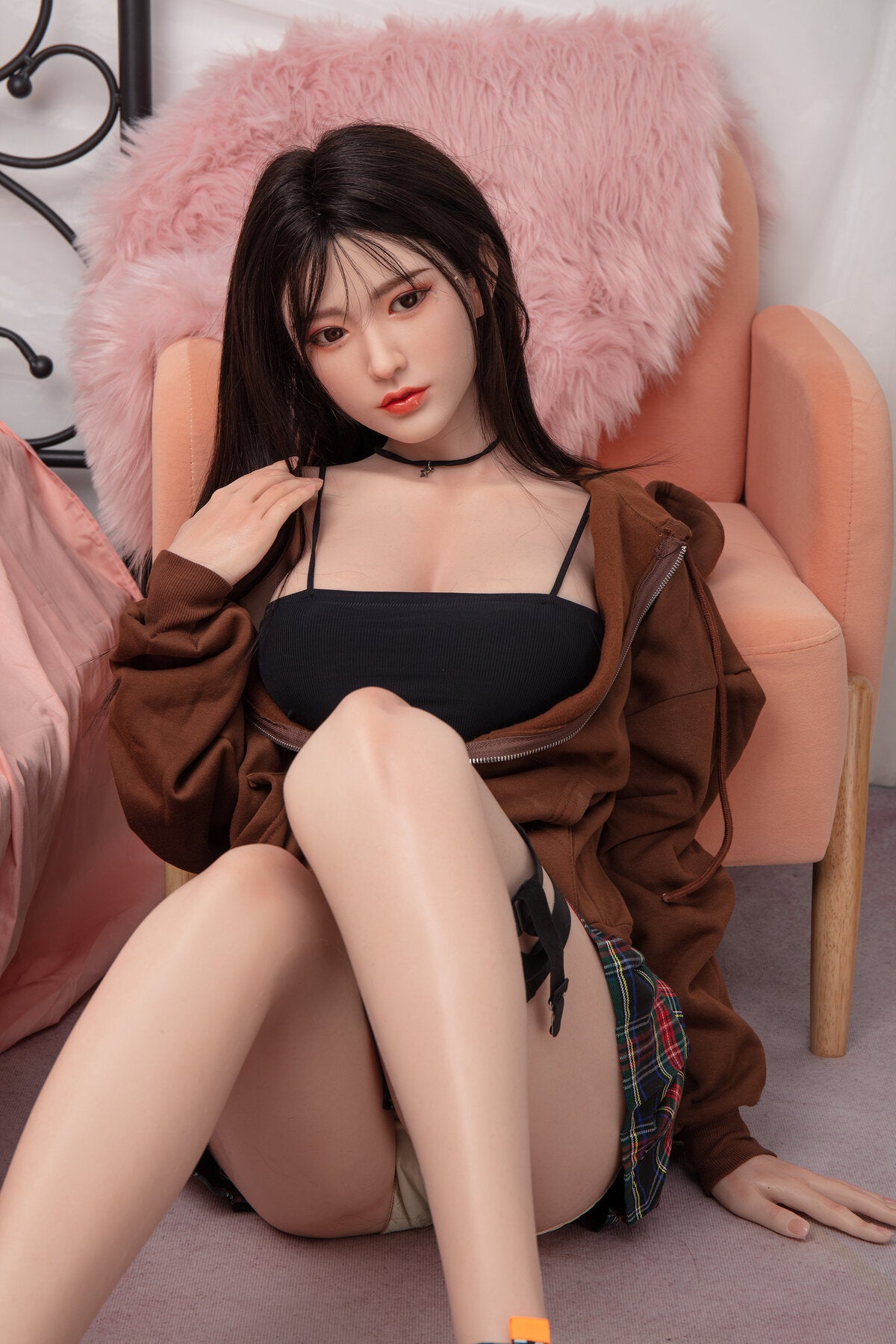 JX Doll | 170cm (5' 7") C-cup Full Silicone Super Real Busty Sex Doll - Fei