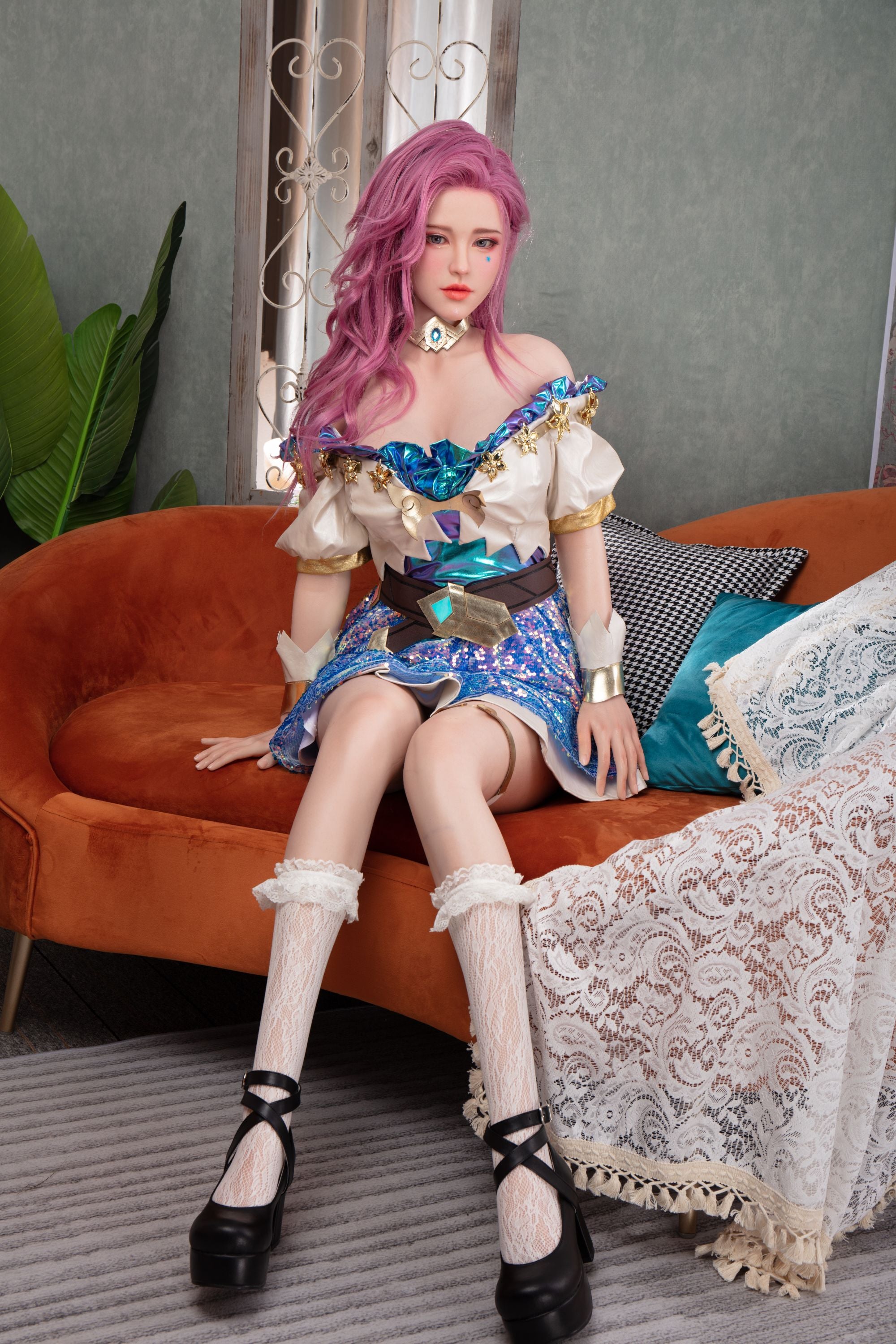 STARPERY Doll | 171cm (5ft 7in) D-Cup Sexye Doll Full Silicone Realistic Doll – Saner