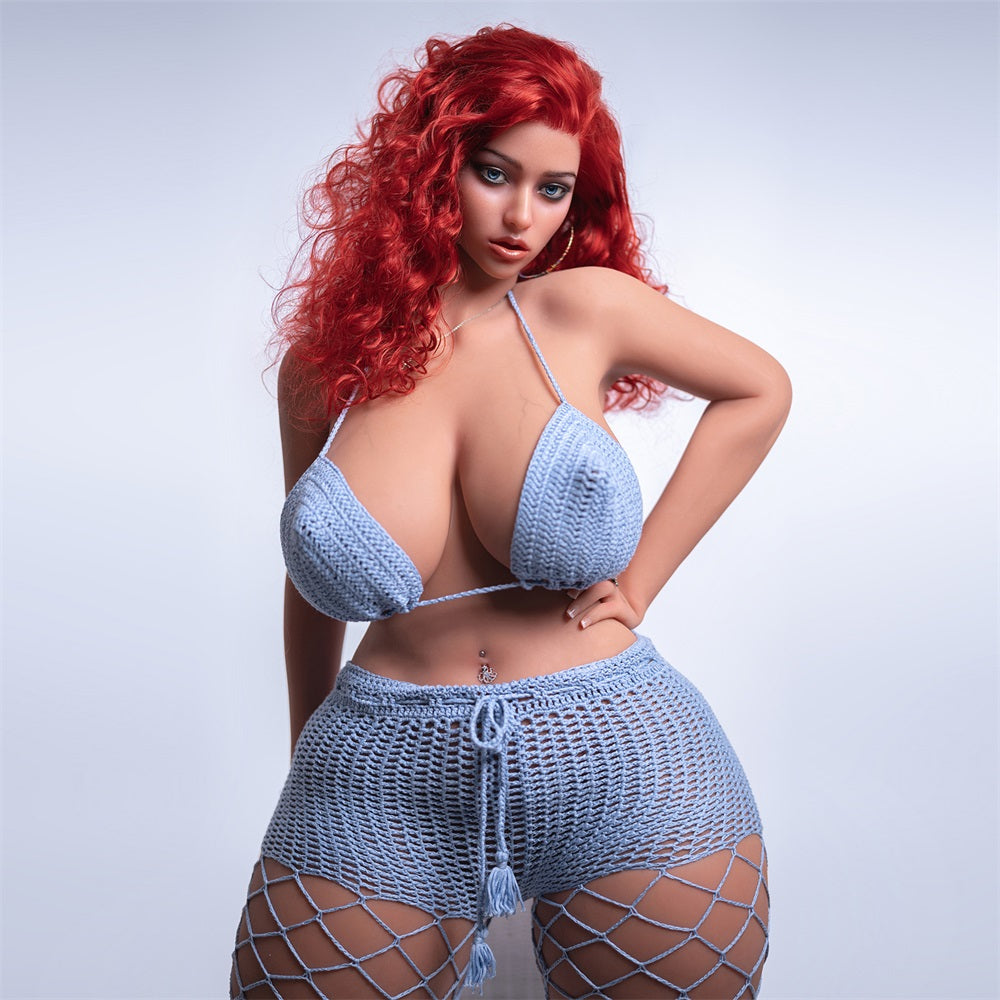 SY Doll | Auto Blowjob 163cm/5FT4 Sexy BBW Sex Doll Silicone ROS Head - Lin