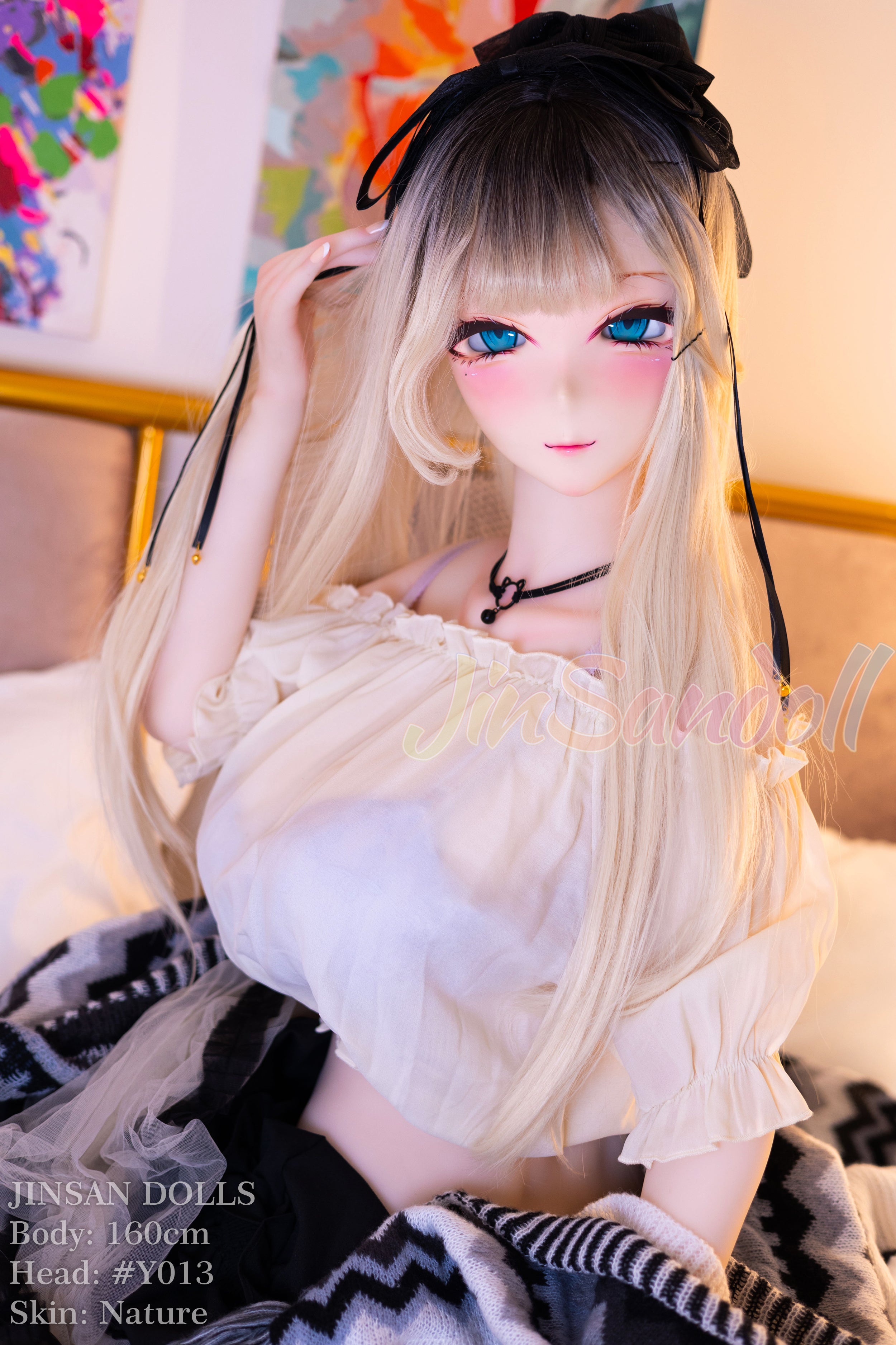 JinSan Doll- 160cm Anime Real Doll G Cup Sex Doll- Annie