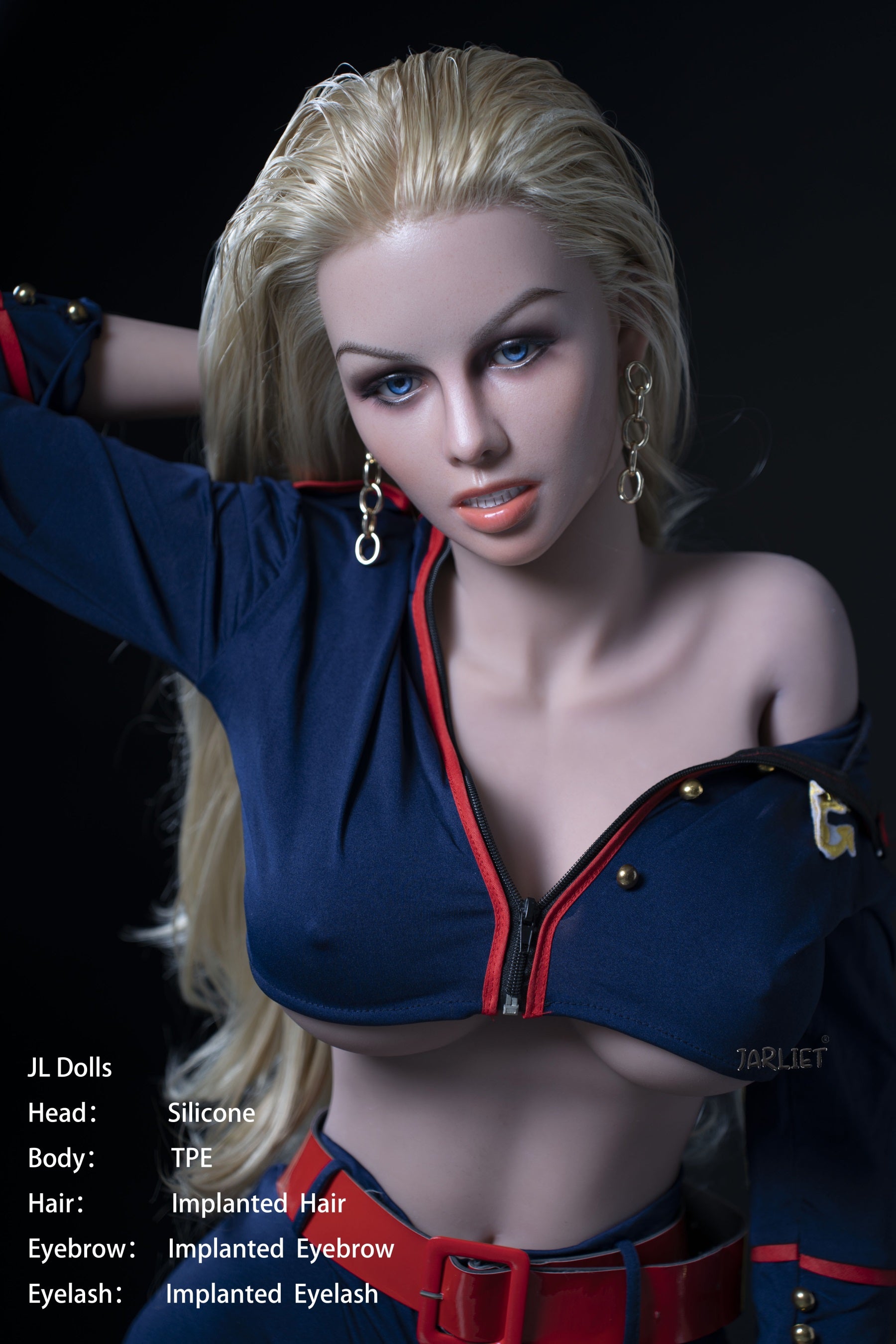 Jarliet | US IN Stock 4ft11/150cm Sex Doll Silicone Head - Coco Jarliet | US IN Stock 4ft11/150cm Sex Doll Silicone Head - Coco