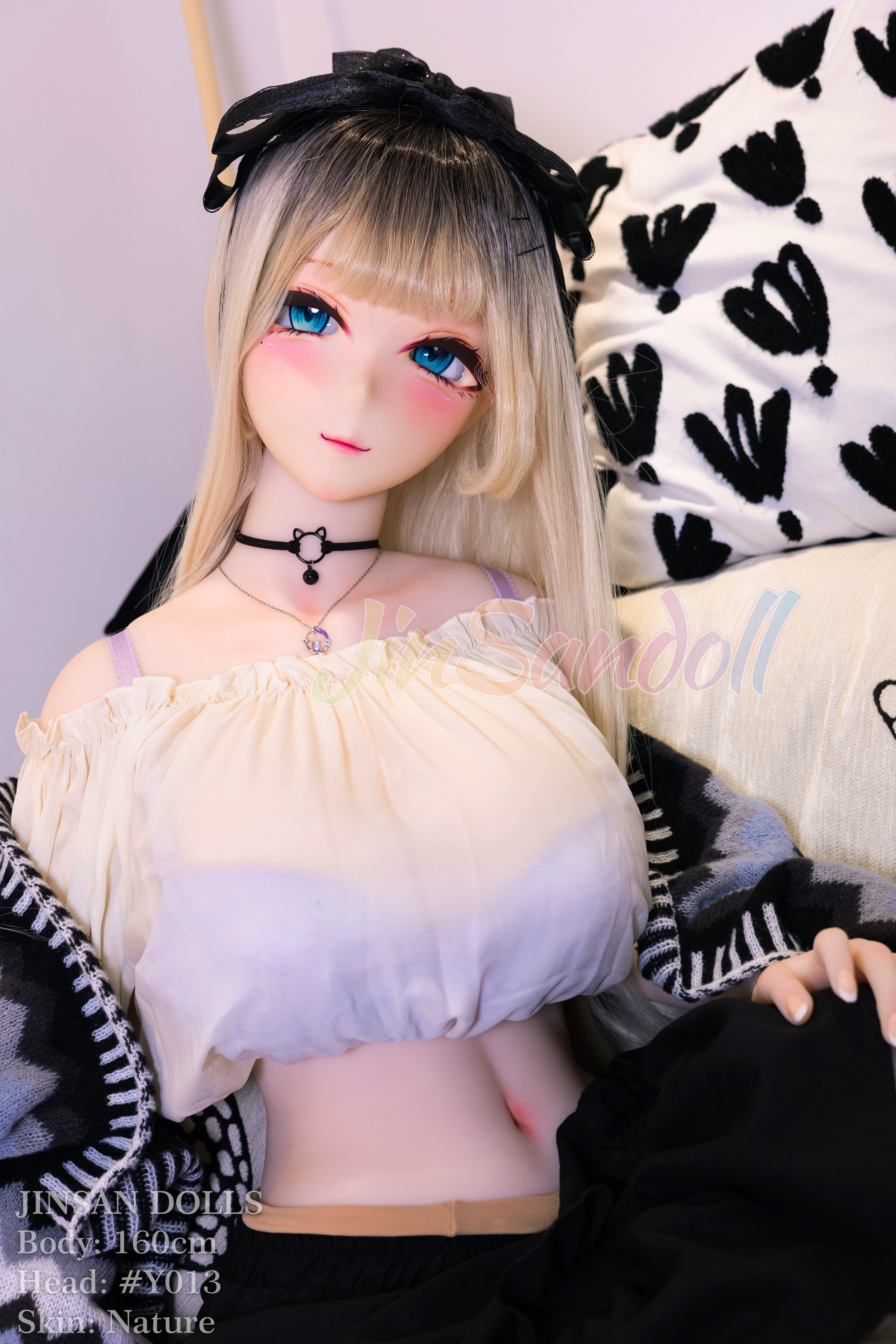 JinSan Doll- 160cm Anime Real Doll G Cup Sex Doll- Annie