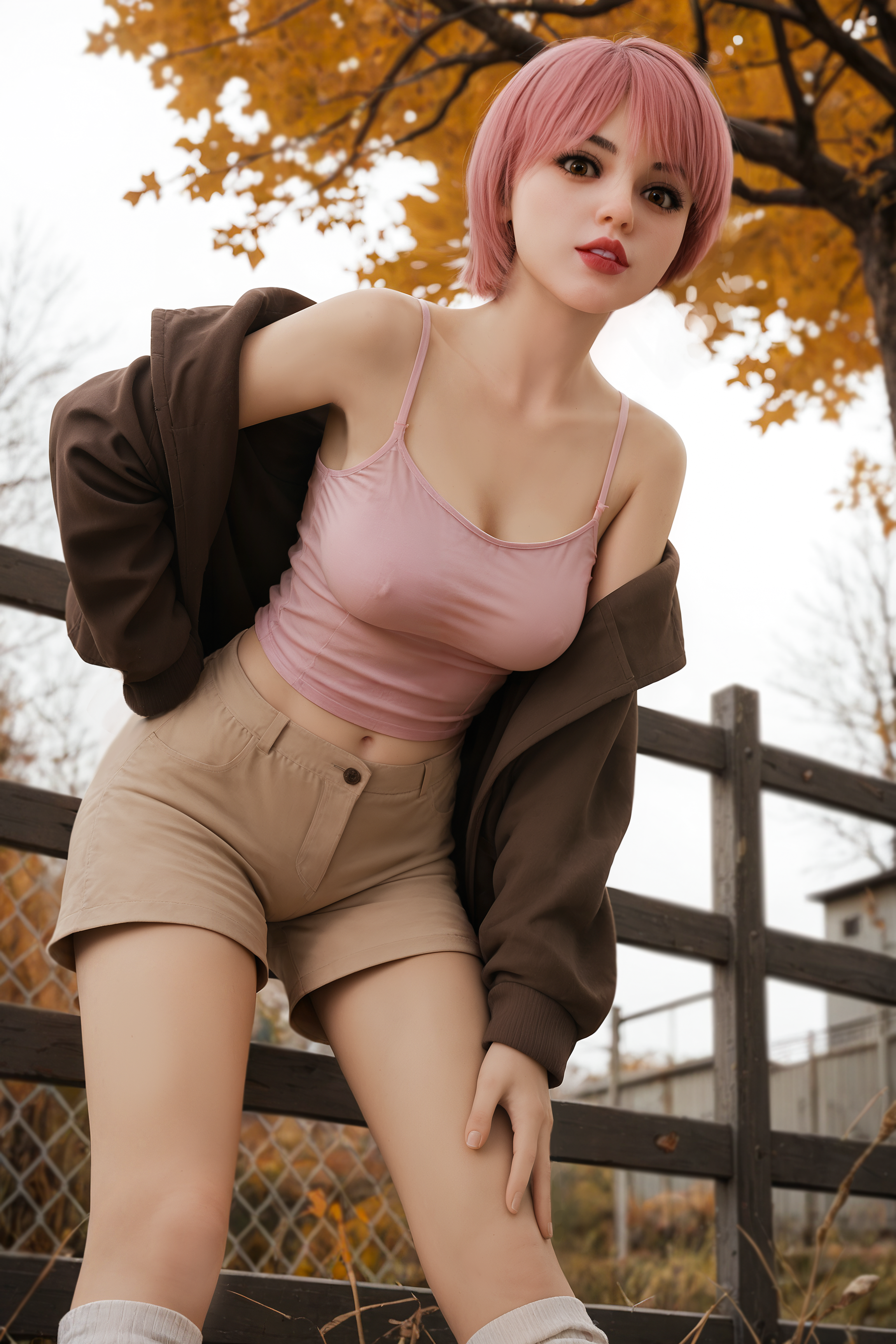 AIBEI Doll-150cm/4ft11 Small Breast TPE Sex Doll - Rainy