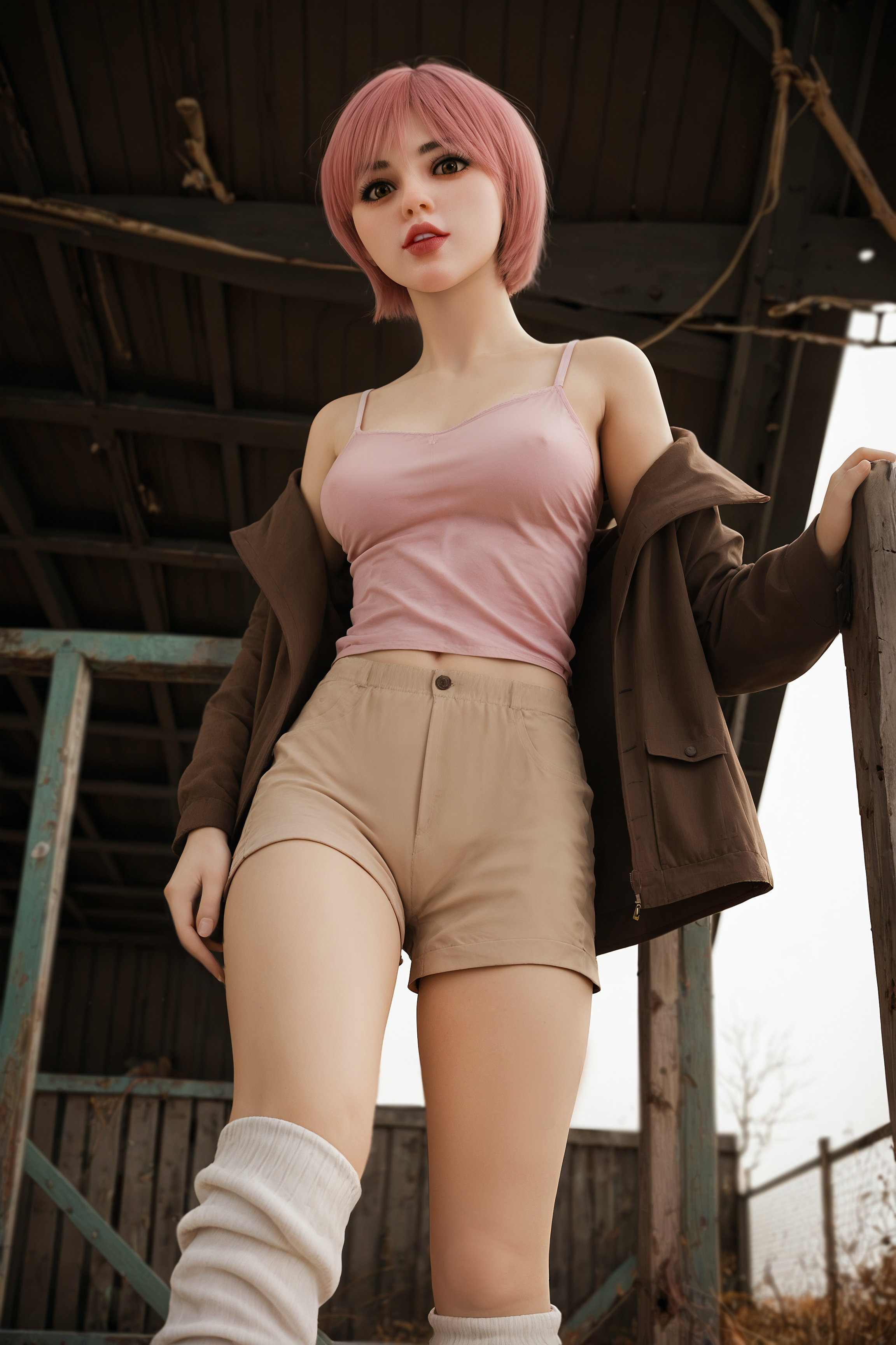 AIBEI Doll-150cm/4ft11 Small Breast TPE Sex Doll - Rainy