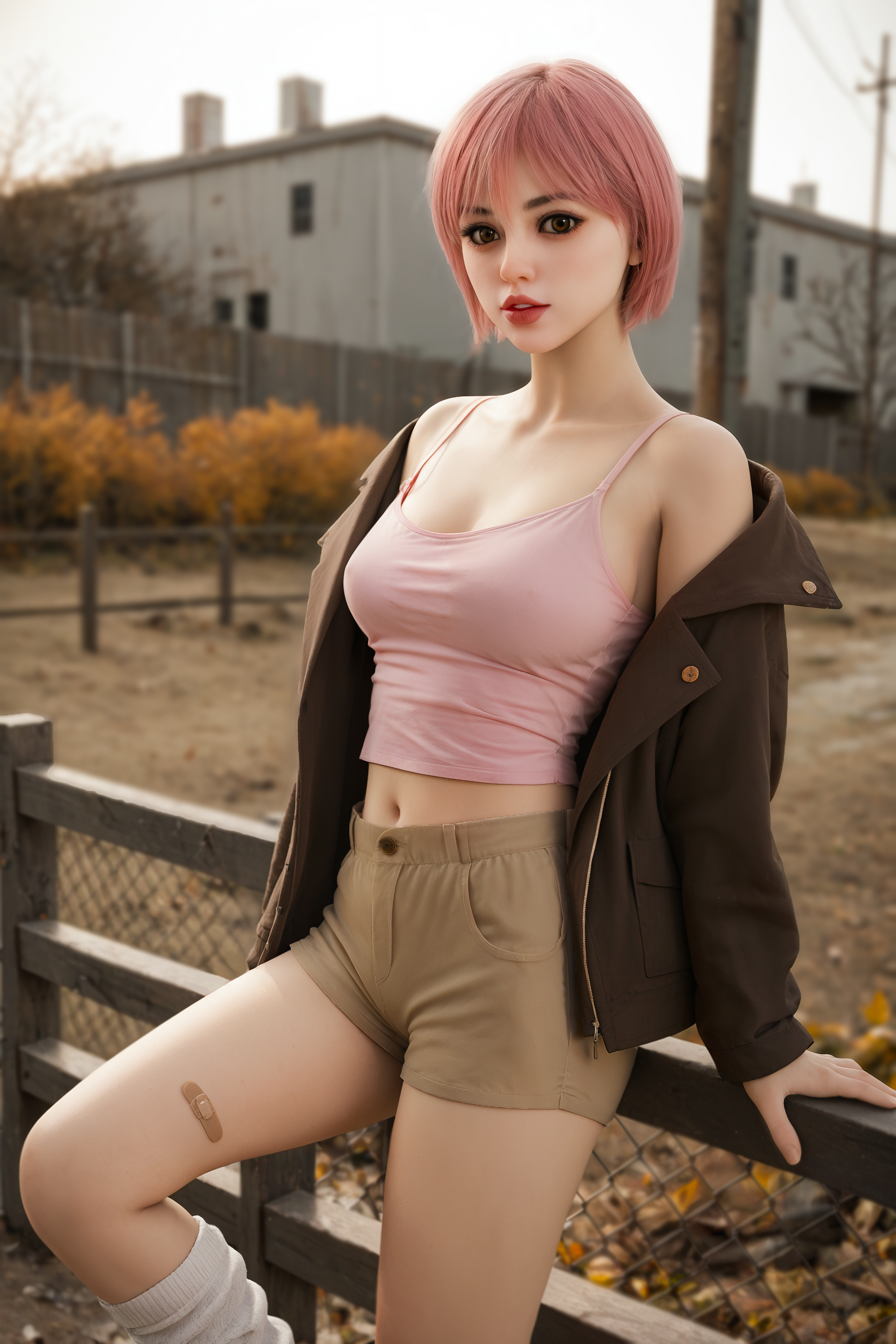 AIBEI Doll-150cm/4ft11 Small Breast TPE Sex Doll - Rainy