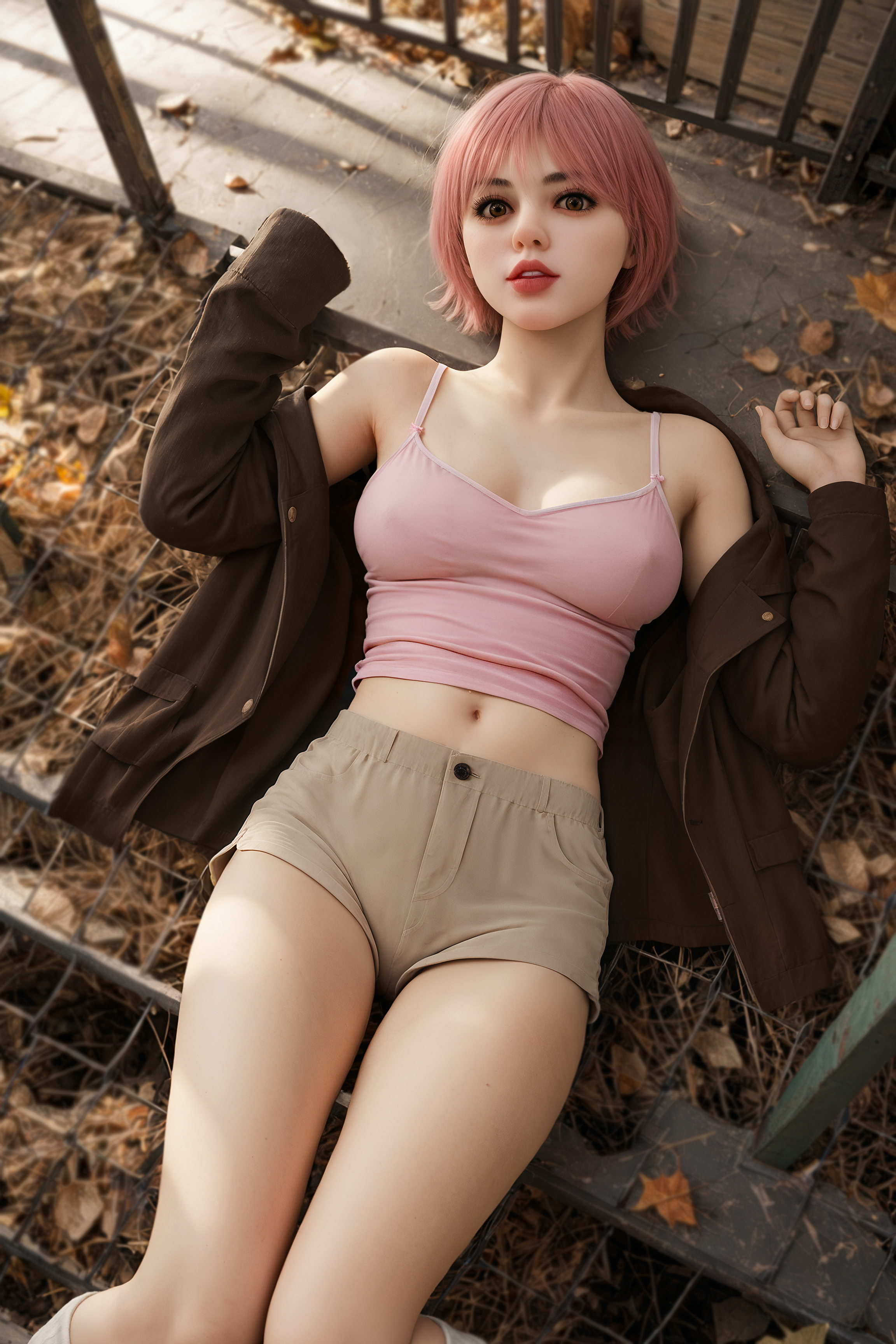 AIBEI Doll-150cm/4ft11 Small Breast TPE Sex Doll - Rainy