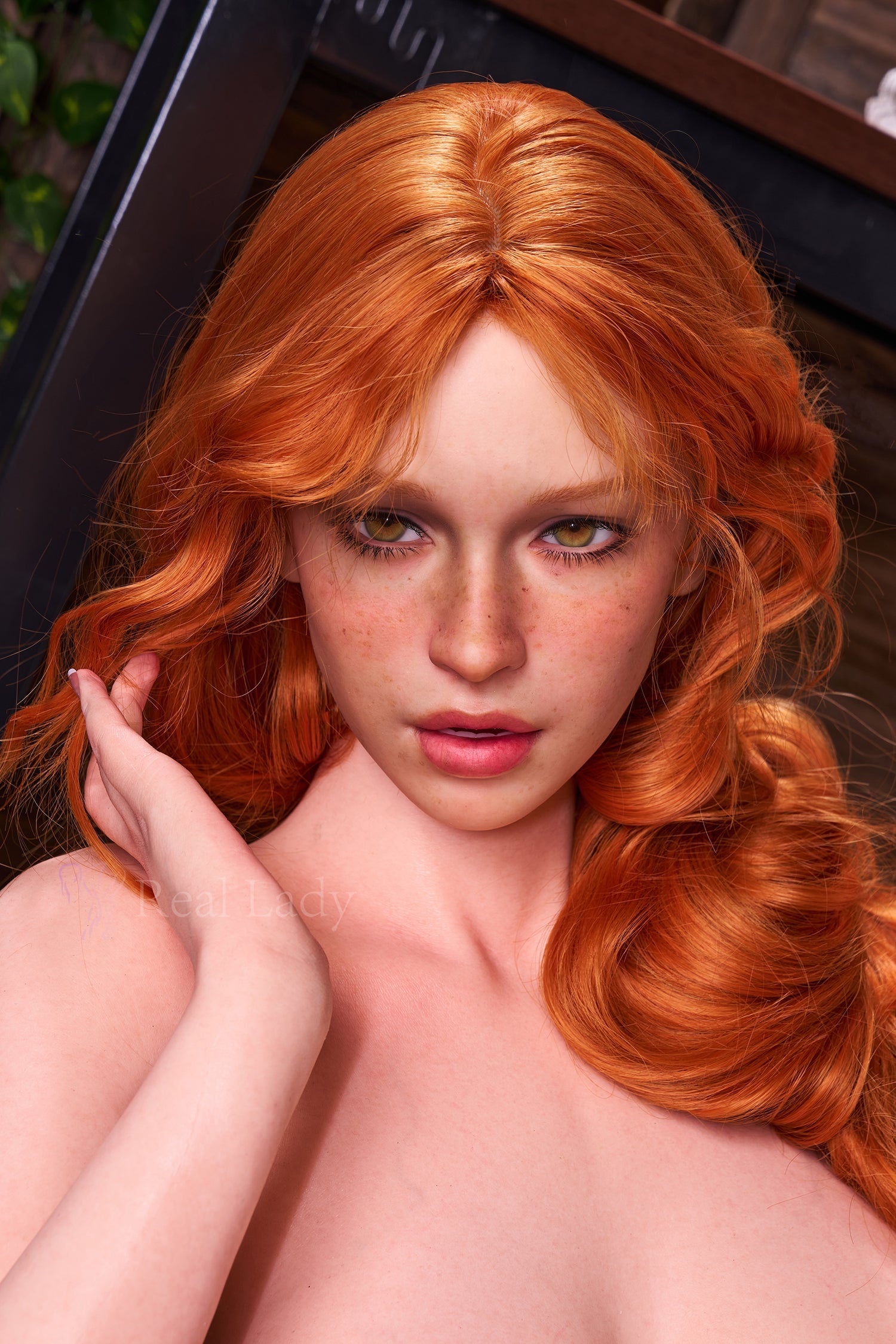 Real Lady | 159cm / 5ft3 Curvy Full Silicone Sex Doll with ROS MAX Head – Hailey