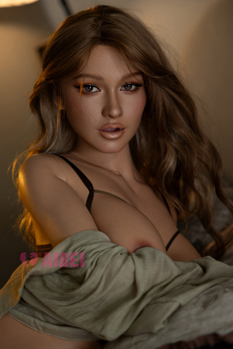 AIBEI Doll | 167cm / 5ft6 E-Cup Silicone Sex Doll with ROS Head – Brielle