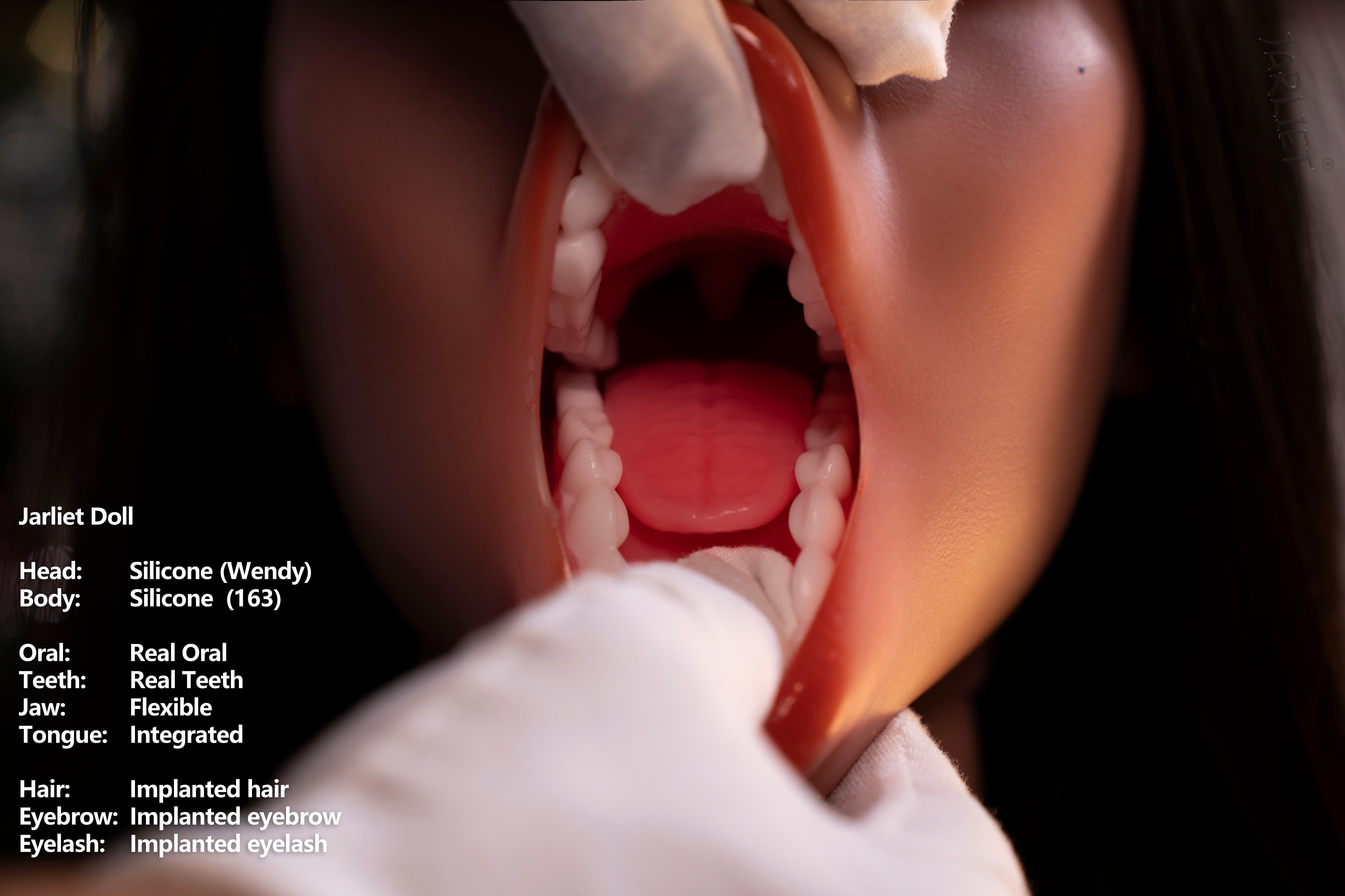 Jarliet | 163cm Slim D-Cup Full Silicone Realistic Sex Doll – Wendy