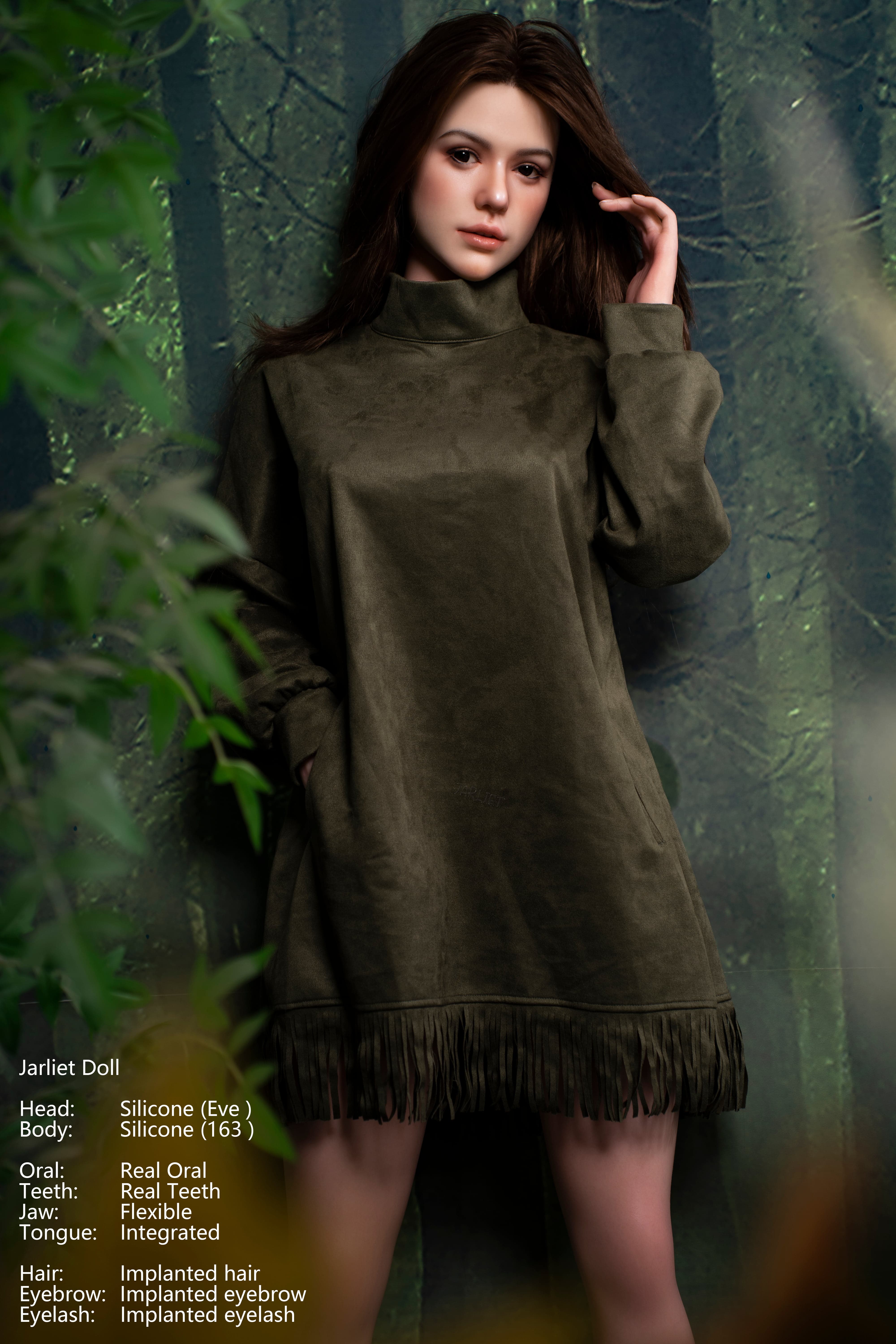Jarliet | 163cm (5ft 4in) Sexy Realistic Silicone Doll for Men Curvy Body Love Doll – Seleneva