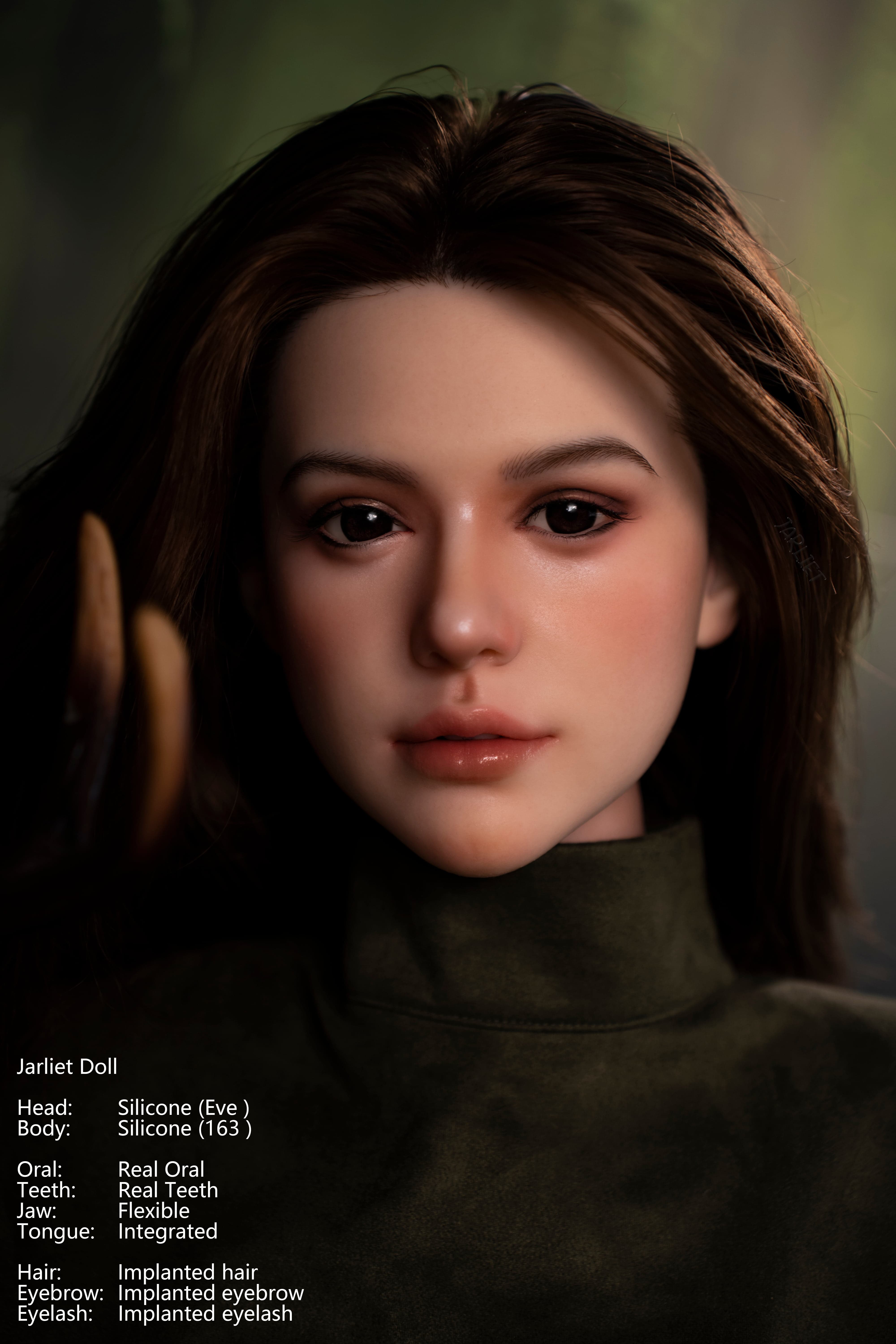 Jarliet | 163cm (5ft 4in) Sexy Realistic Silicone Doll for Men Curvy Body Love Doll – Seleneva