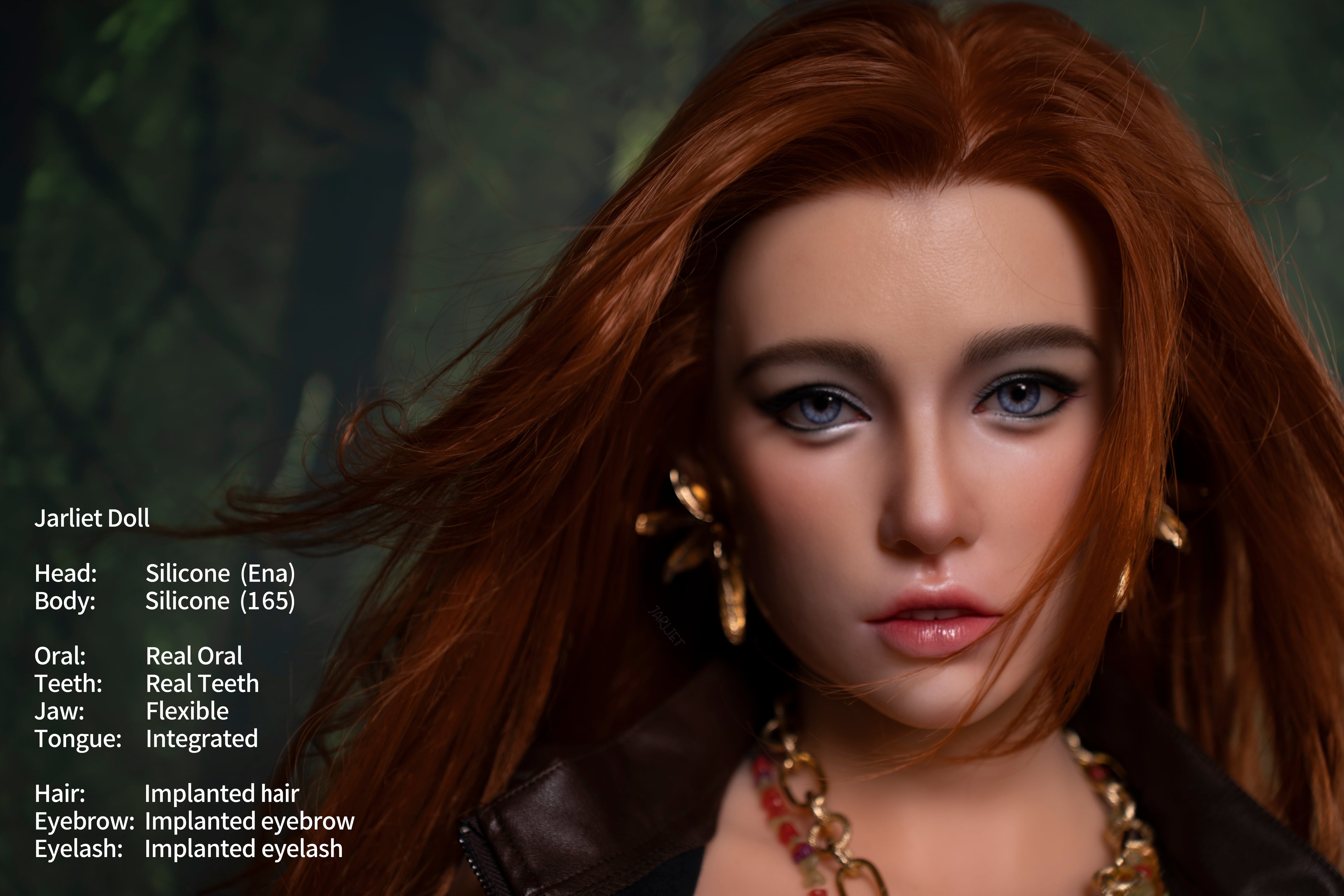 Jarliet | 165cm (5ft 5in) AI Realistic Full Silicone Doll with Electric Hips – Ena