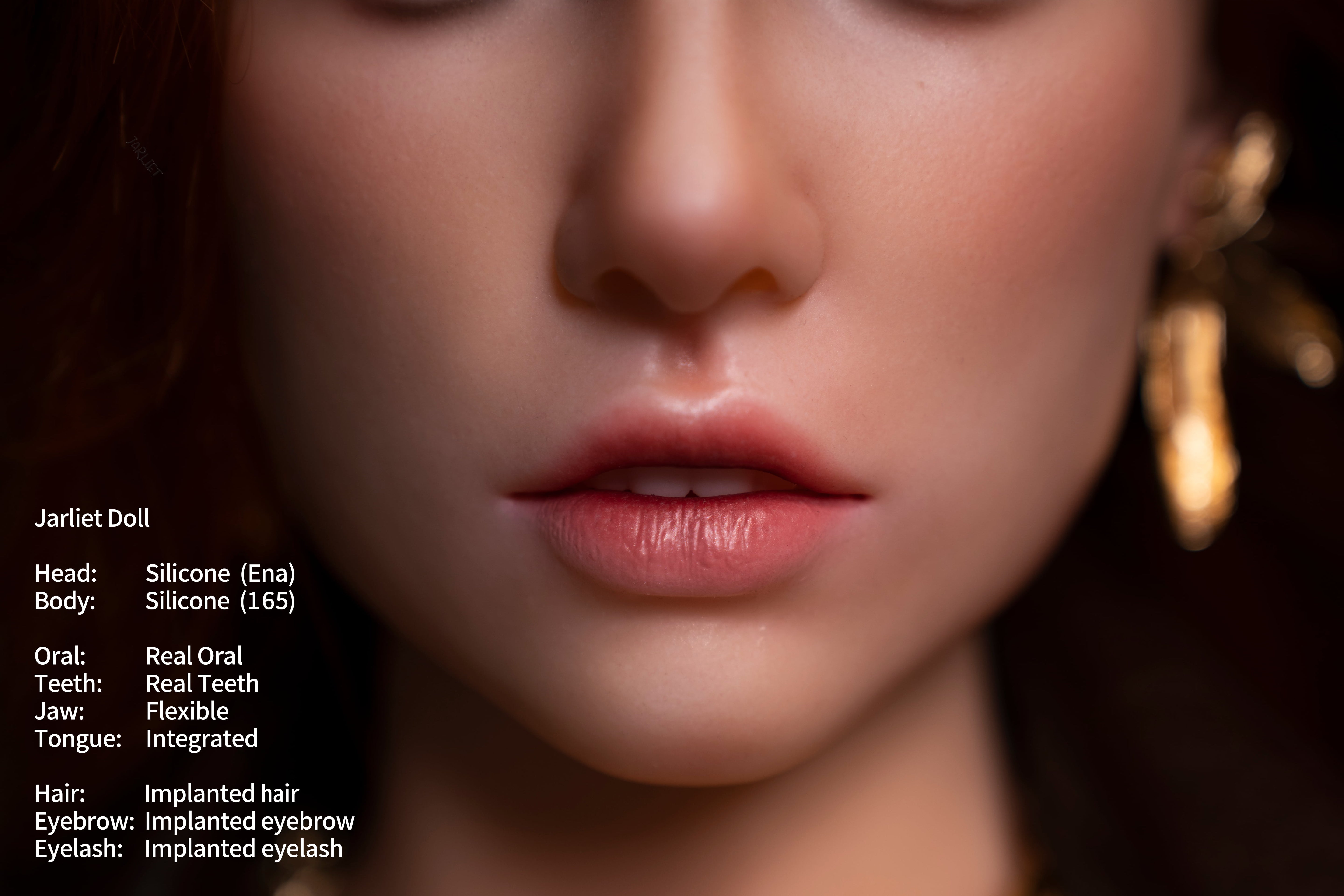 Jarliet | 165cm (5ft 5in) AI Realistic Full Silicone Doll with Electric Hips – Ena