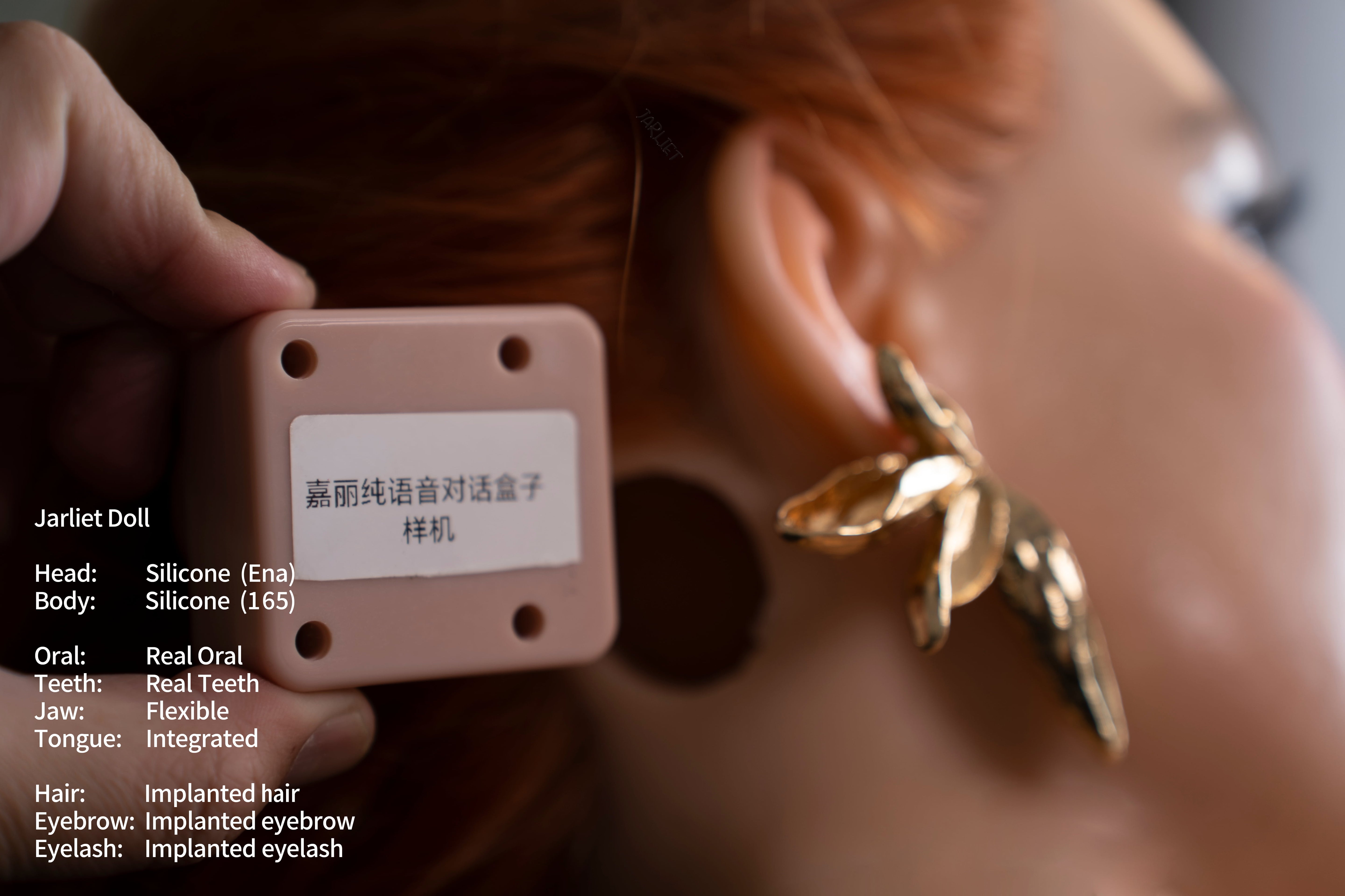 Jarliet | 165cm (5ft 5in) AI Realistic Full Silicone Doll with Electric Hips – Ena