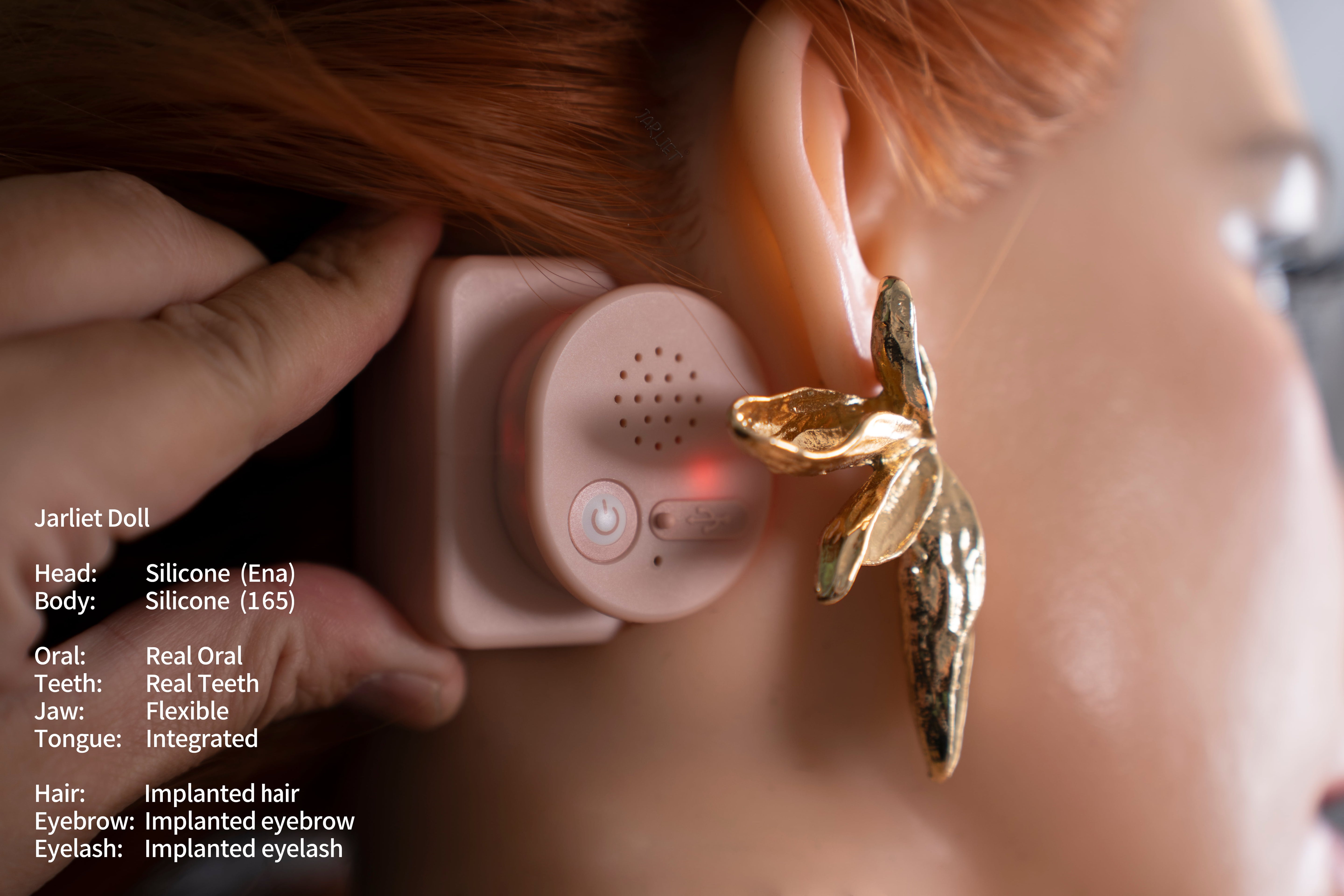 Jarliet | 165cm (5ft 5in) AI Realistic Full Silicone Doll with Electric Hips – Ena