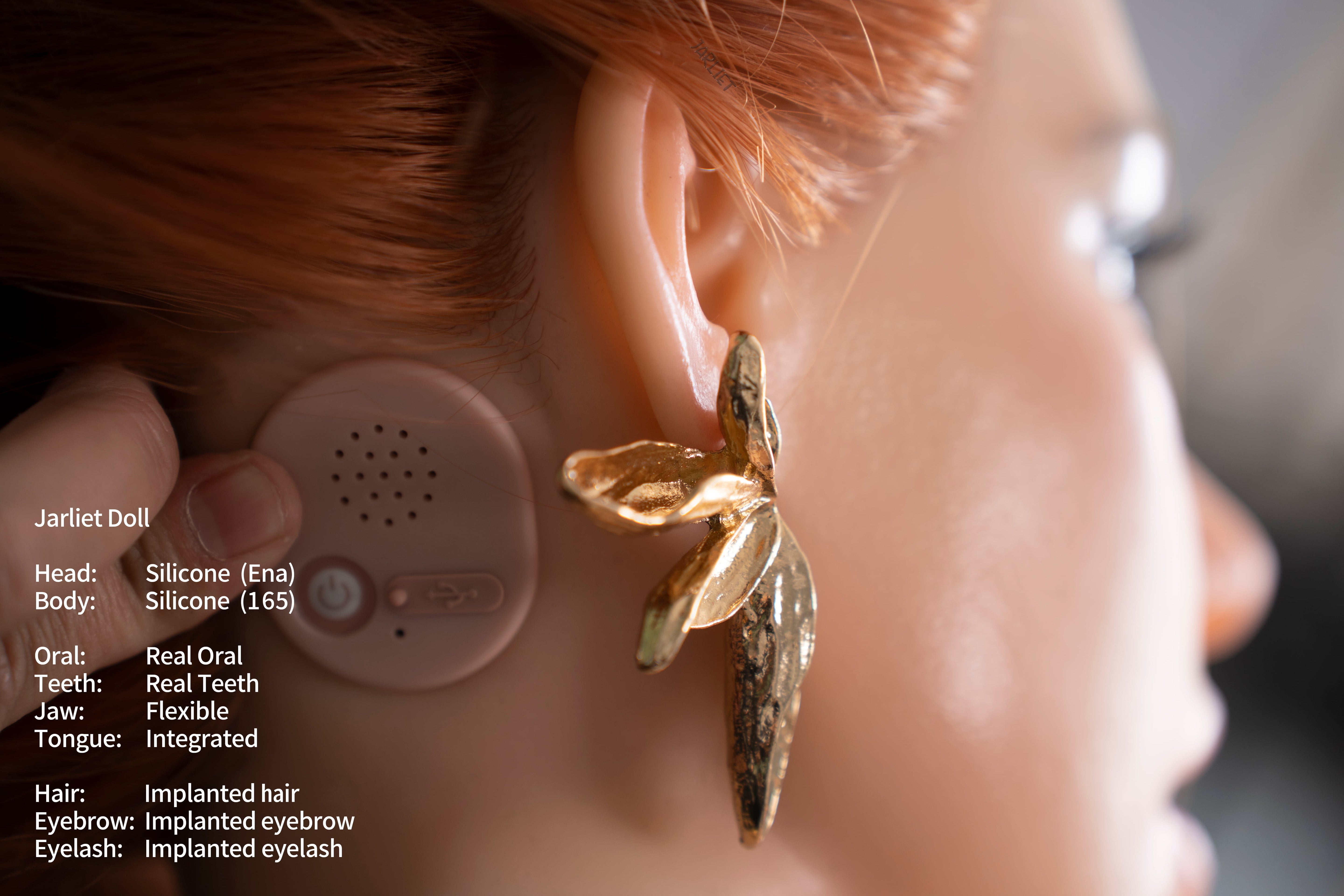 Jarliet | 165cm (5ft 5in) AI Realistic Full Silicone Doll with Electric Hips – Ena