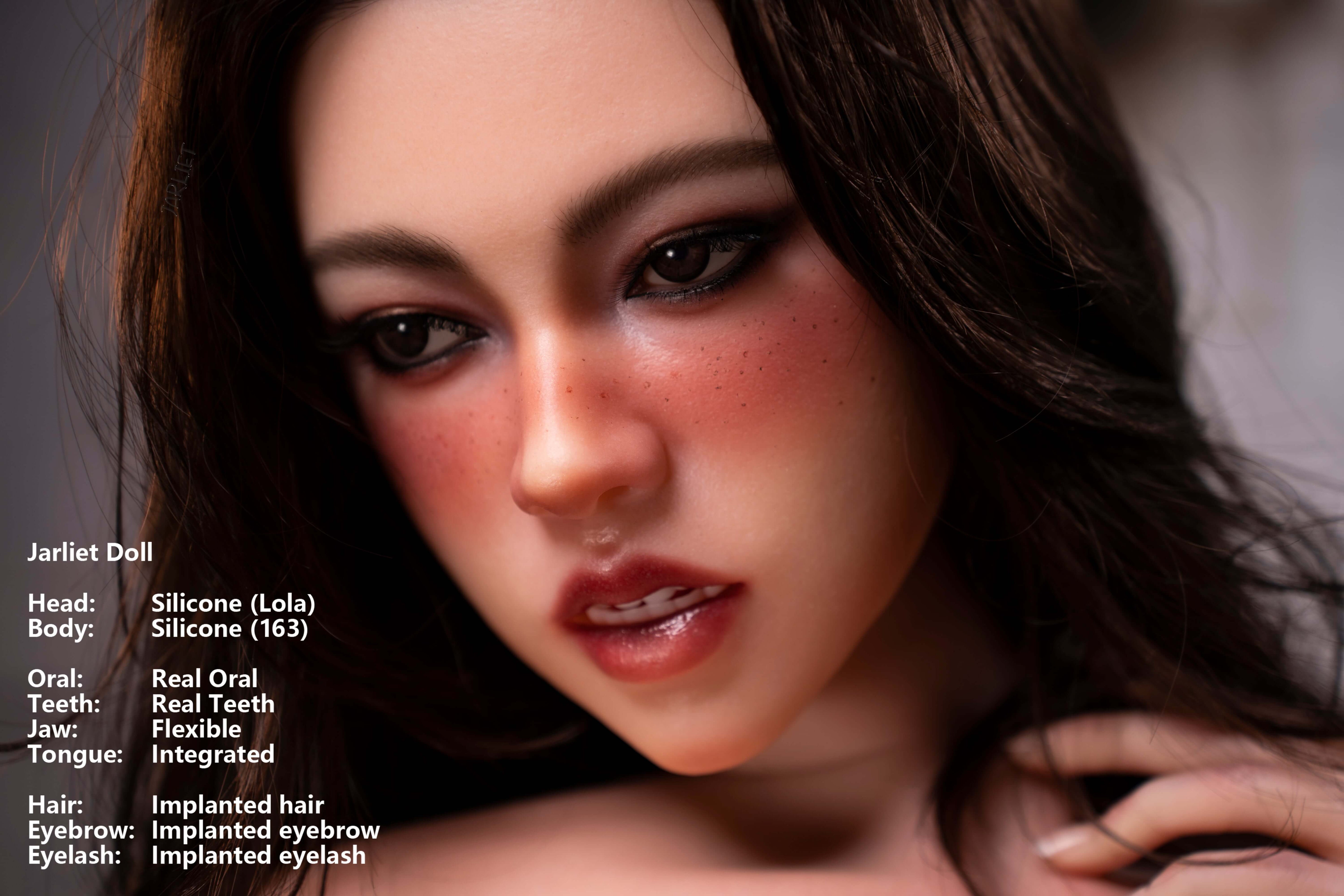 Jarliet | 163cm (5ft 4in) Slim Realistic Silicone Sex Doll for Men – Lola