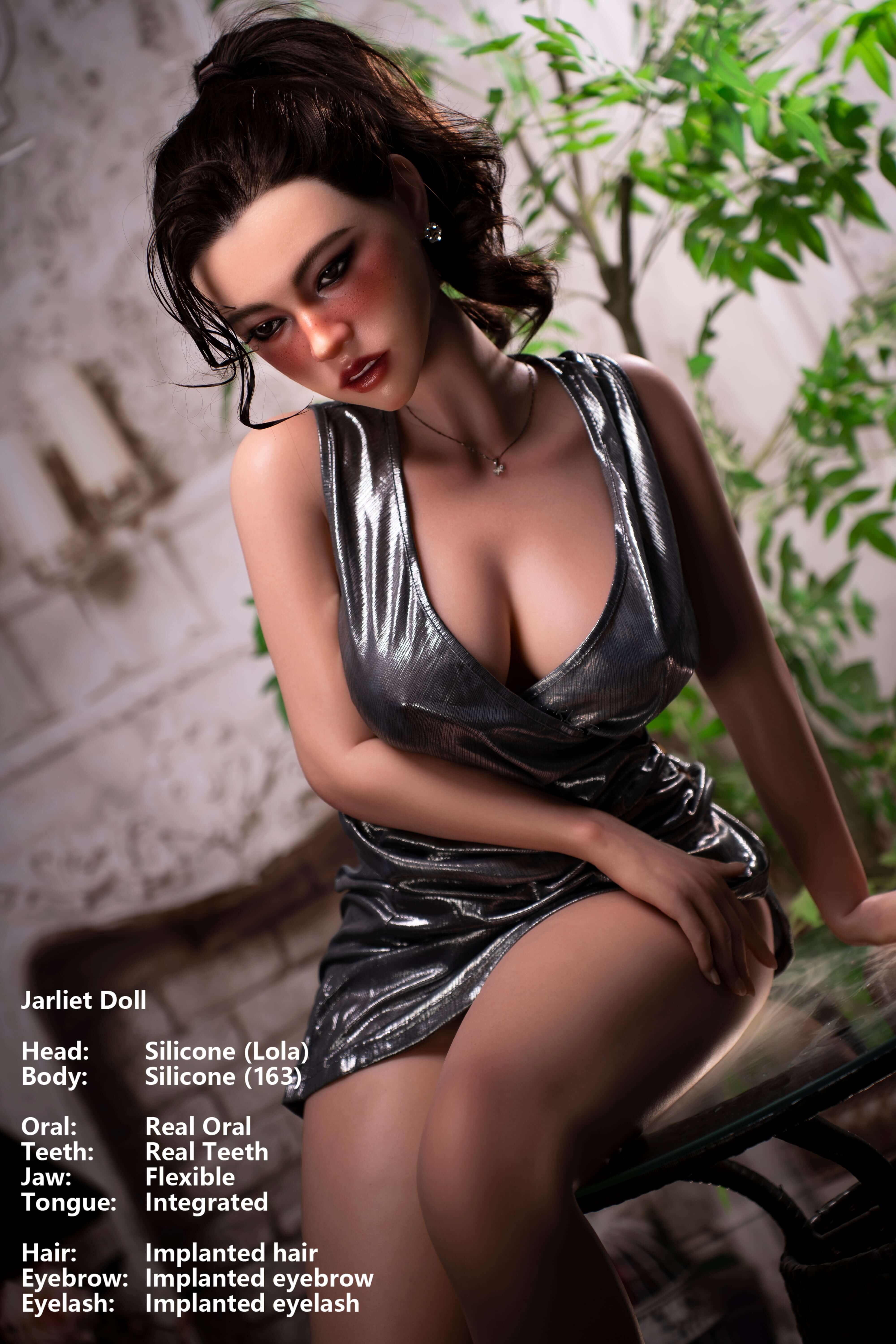 Jarliet | 163cm (5ft 4in) Slim Realistic Silicone Sex Doll for Men – Lola