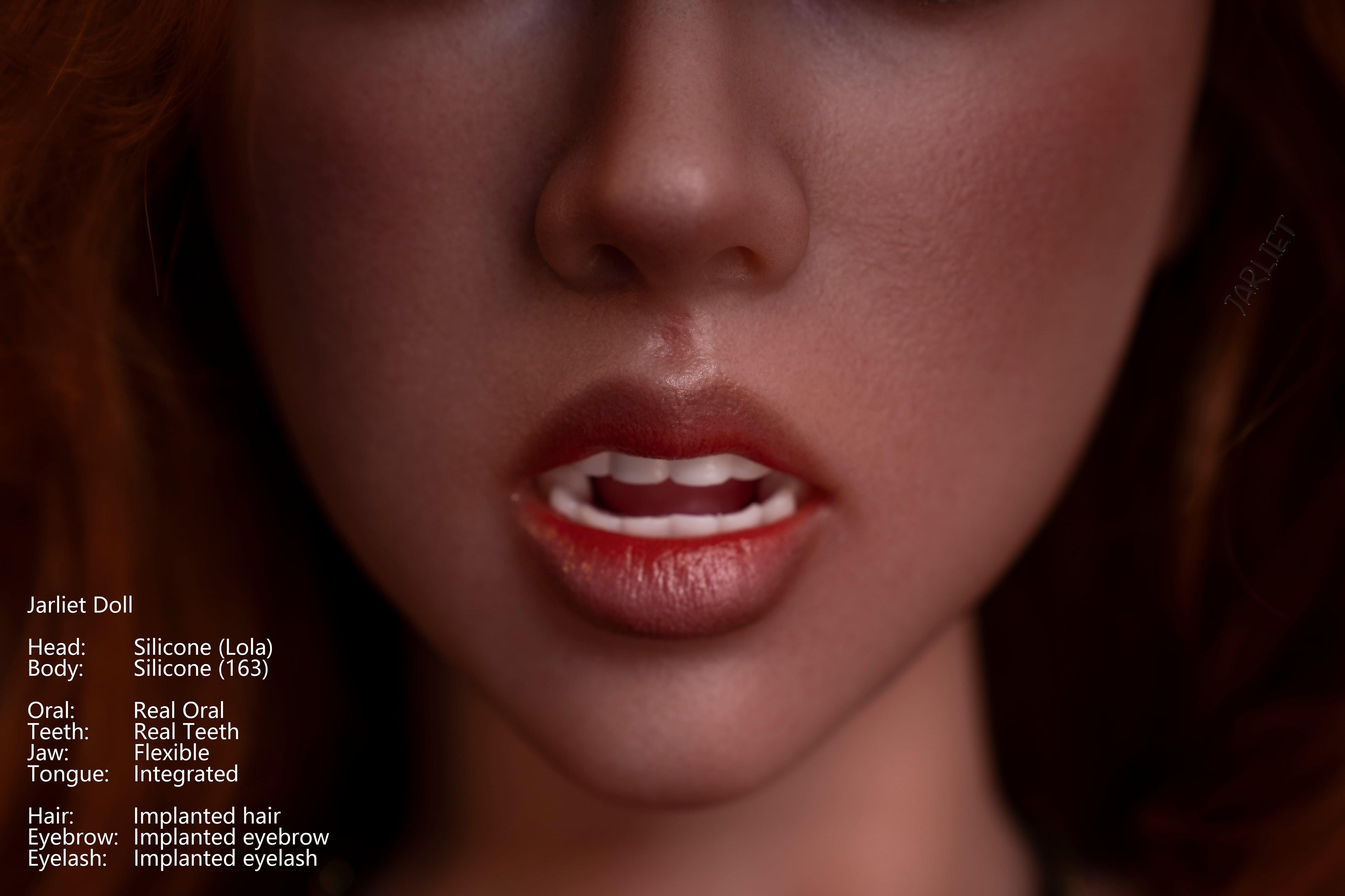 Jarliet | 163cm / 5ft4 Full Silicone Sex Doll with ROS Head – Lola