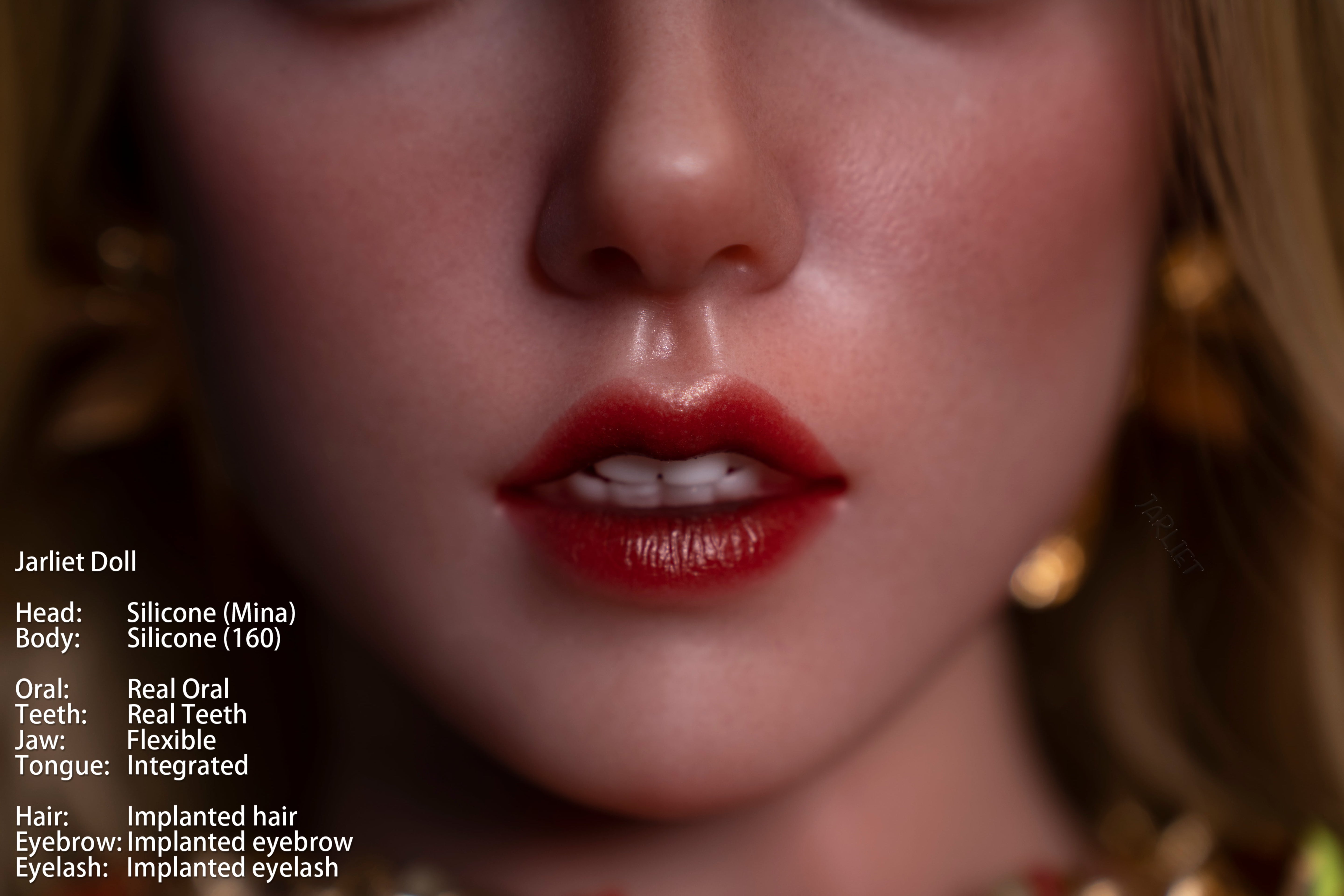 Jarliet | 160cm / 5ft3 Full Silicone Sex Doll with ROS Head – Mina