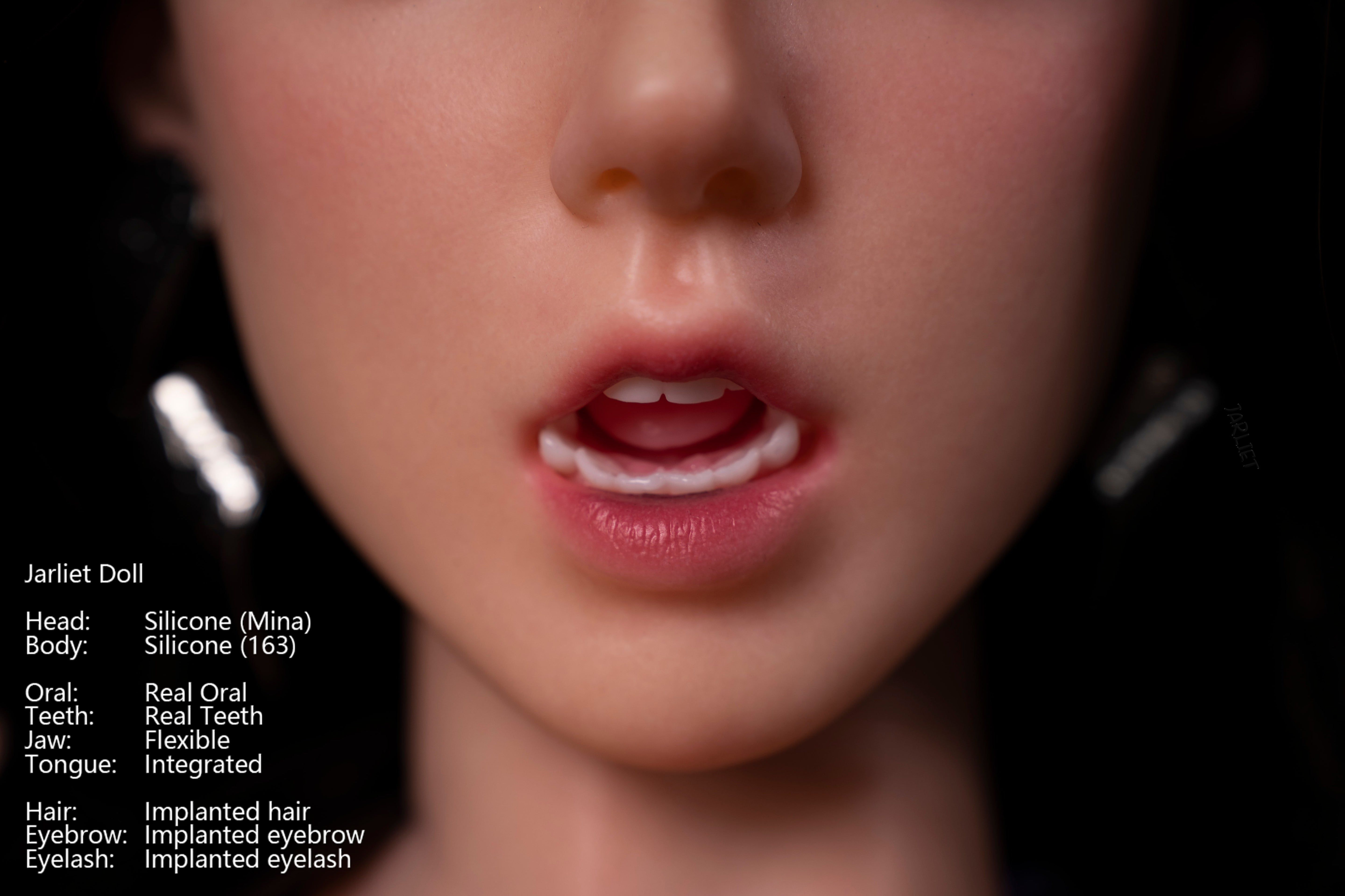 Jarliet | 163cm / 5ft4 Full Silicone Sex Doll ROS Head – Mina