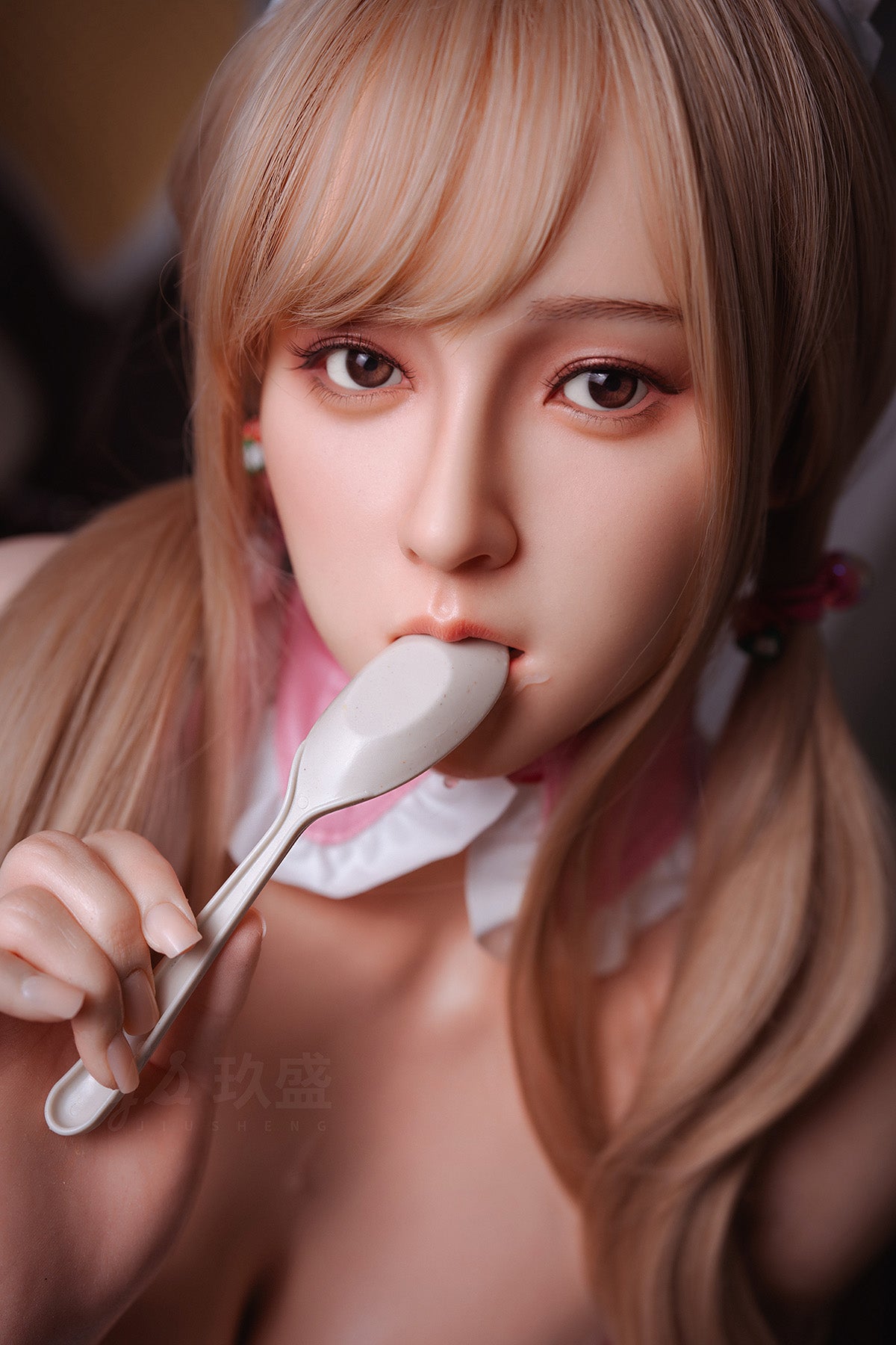 JiuSheng Doll- 160cm E Cup Full Silicon ROS Head Sex Doll- Lily