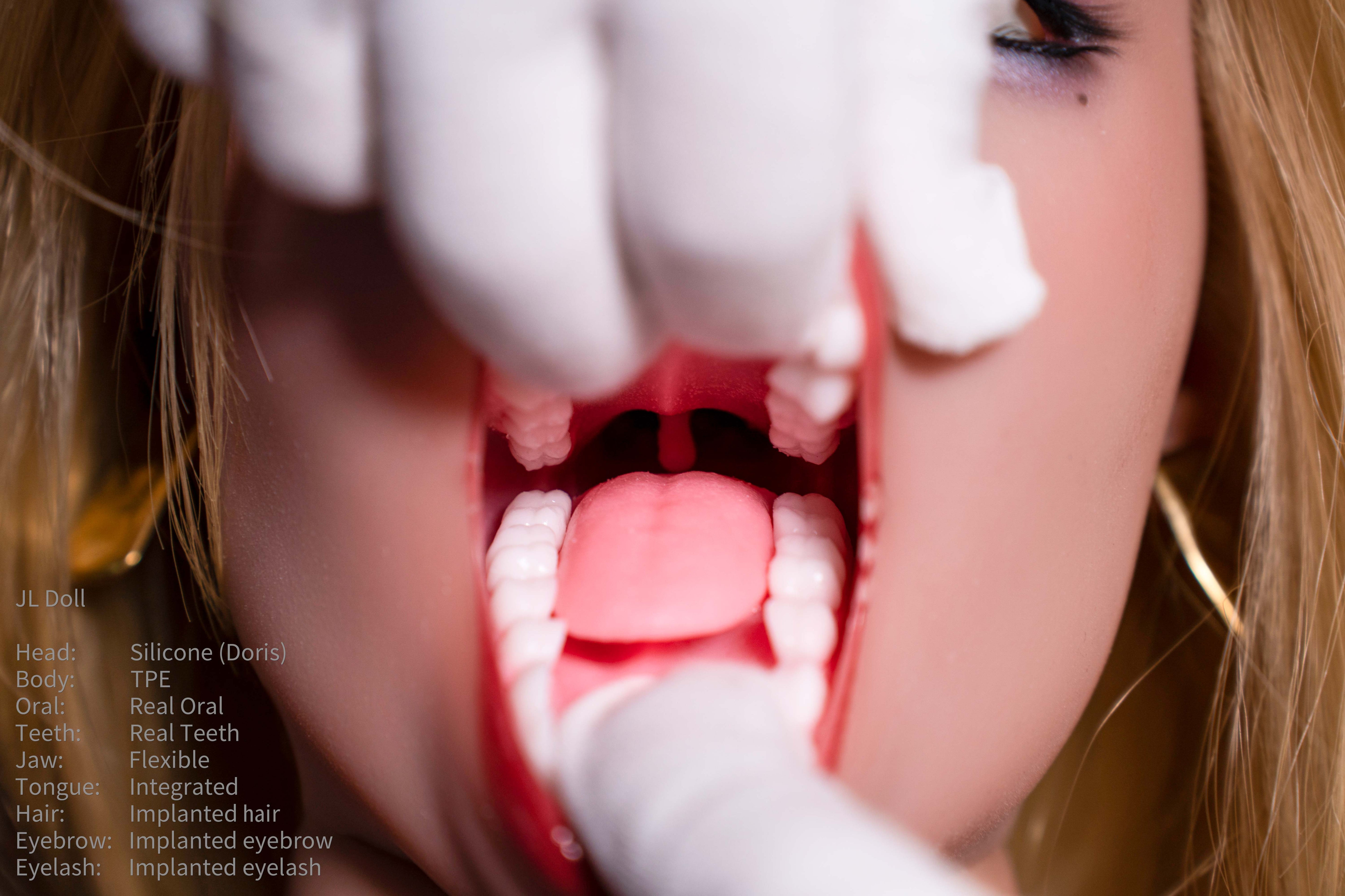 Jarliet | 148cm (4ft 10in) Slim Waist Realistic Doll TPE Body Silicone Head Sex Doll for Men – Doris