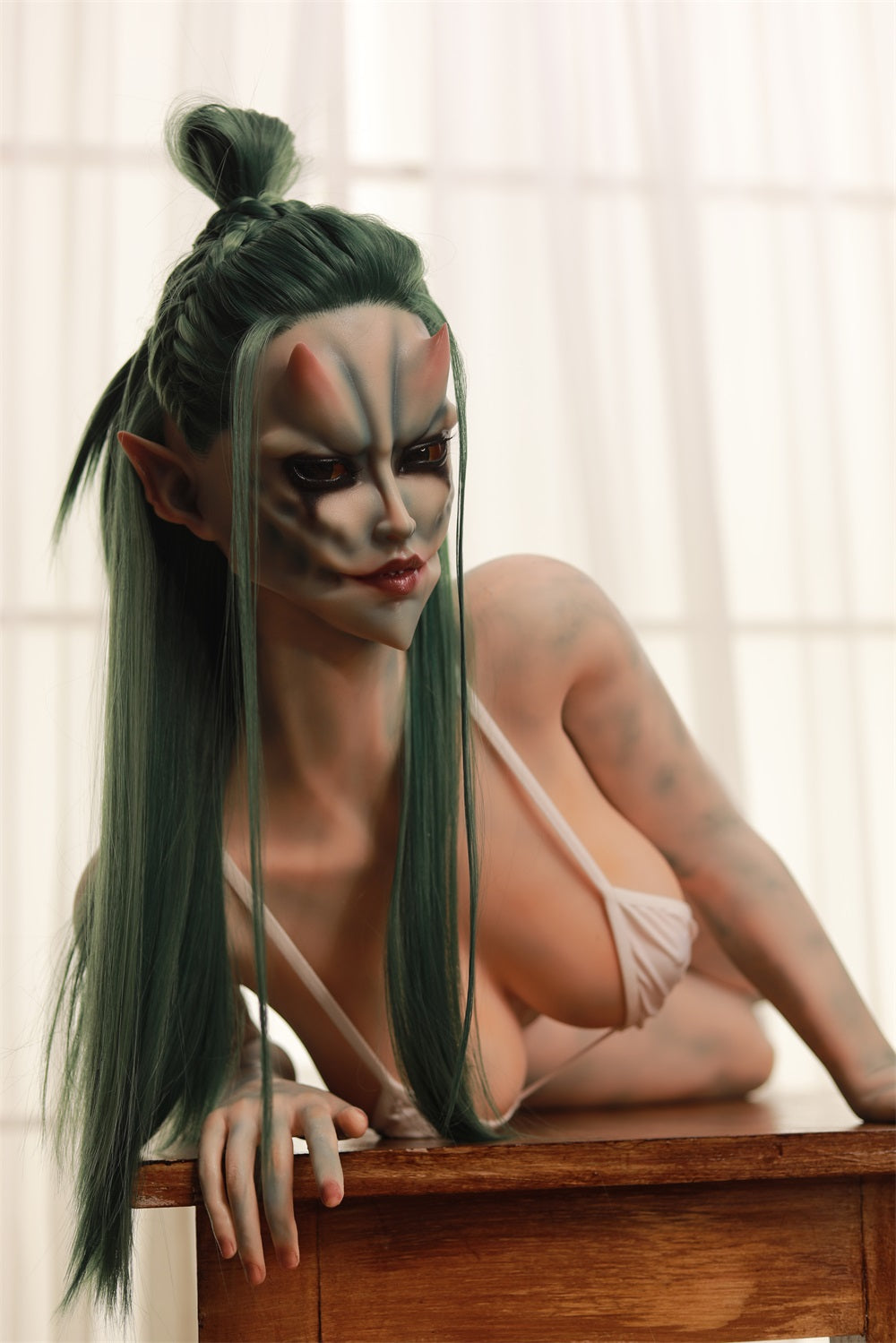 Starry Doll | 153cm/5ft Full Silicone Alien Sex Doll - Sable