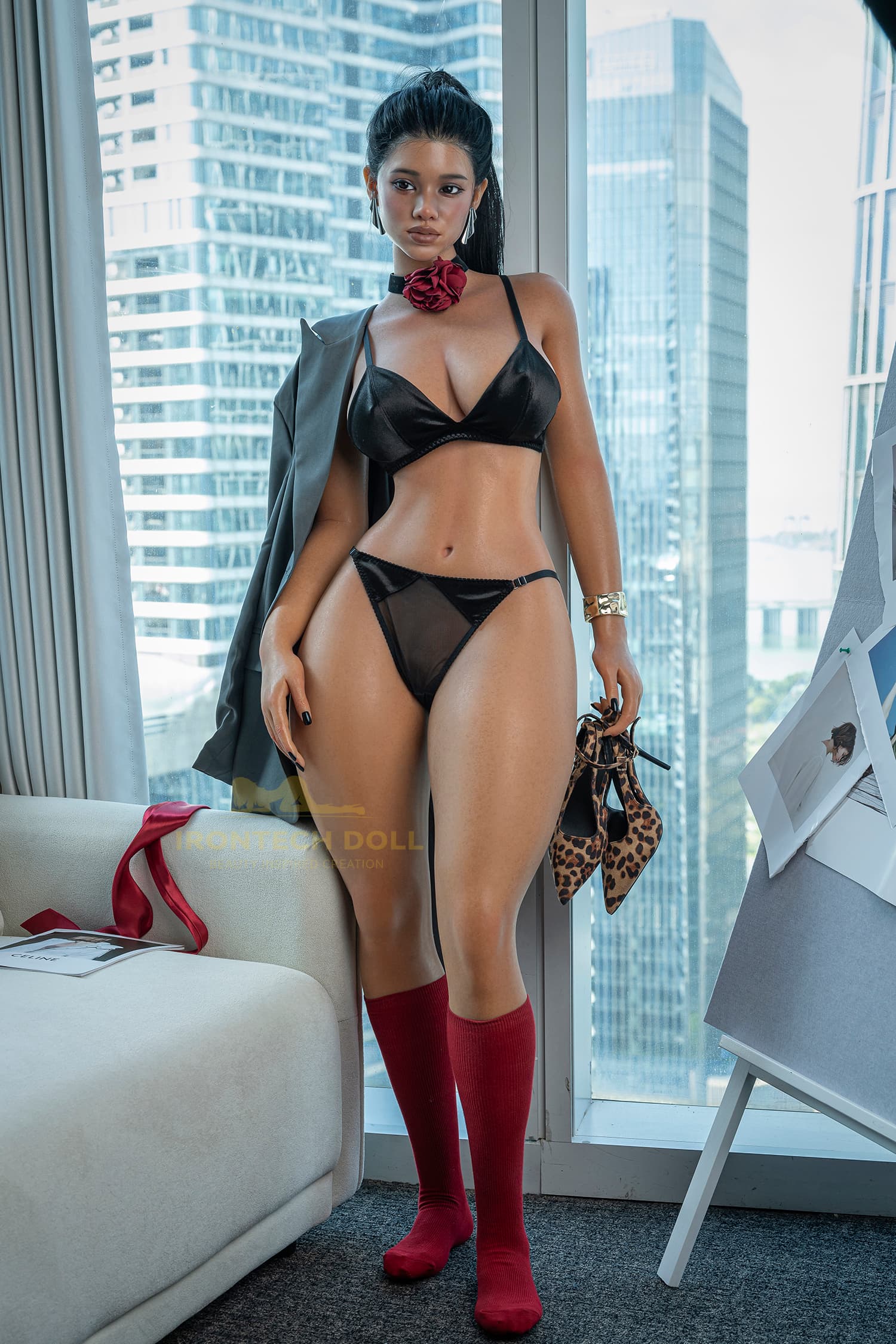 Irontech Doll | 164cm / 5ft4 Full Silicone Sex Doll with ROS MAX Head – Tyra