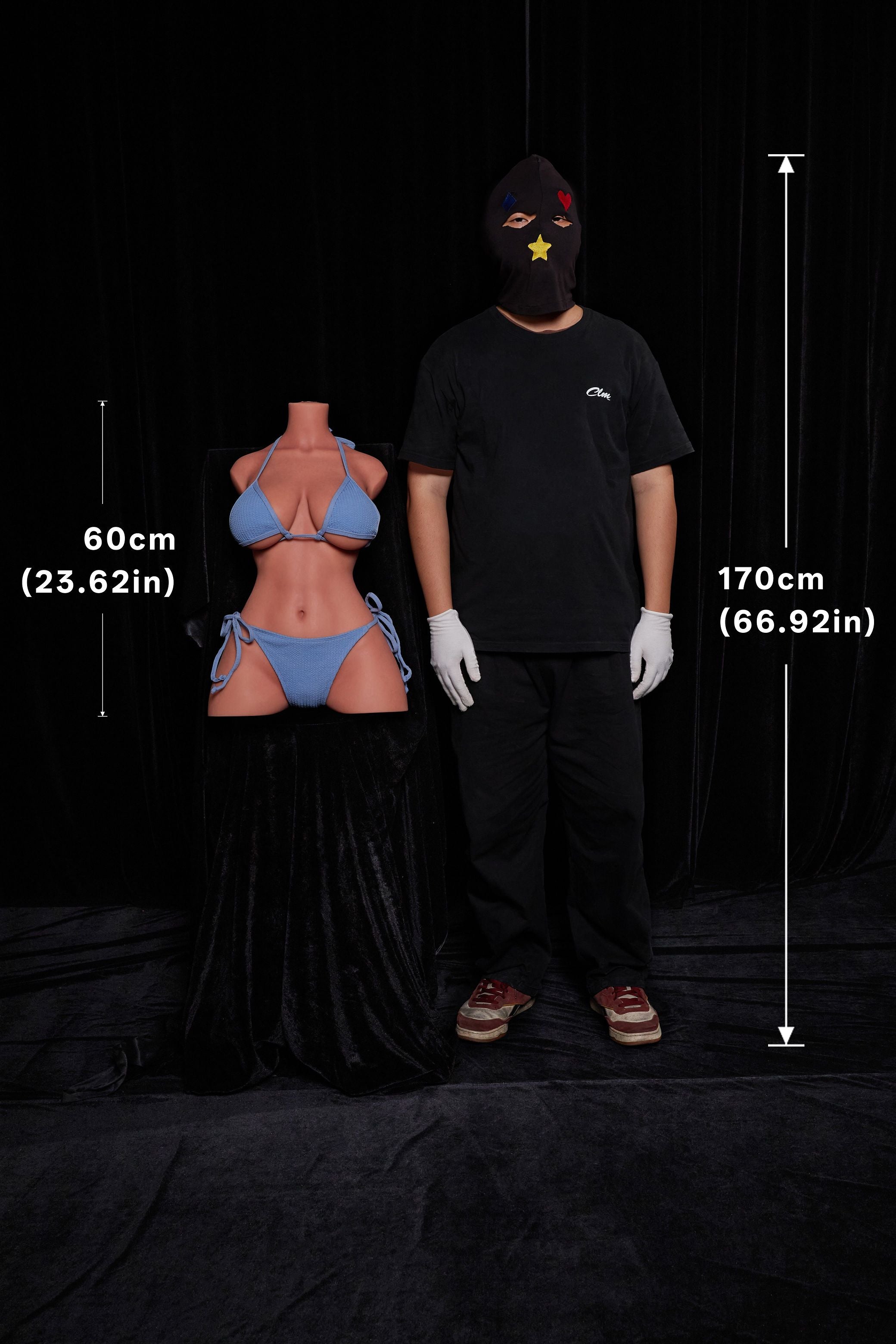 Climax Doll |  60cm/2ft0 E Cup Full Silicone Torso Doll ULW 662