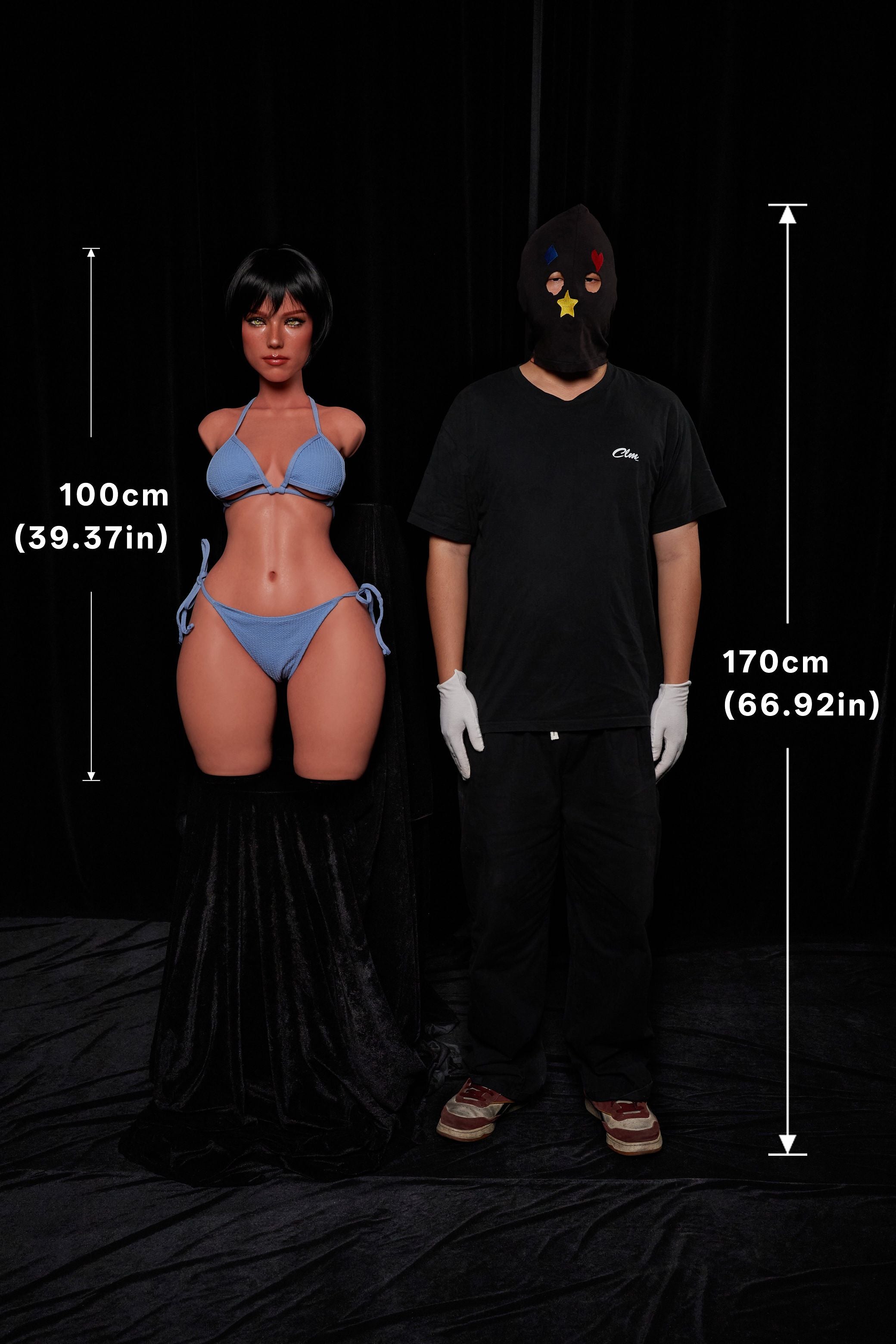 Climax Doll |  100cm / 3ft3 Curvy Full Silicone Torso Doll ULW882 – Livia