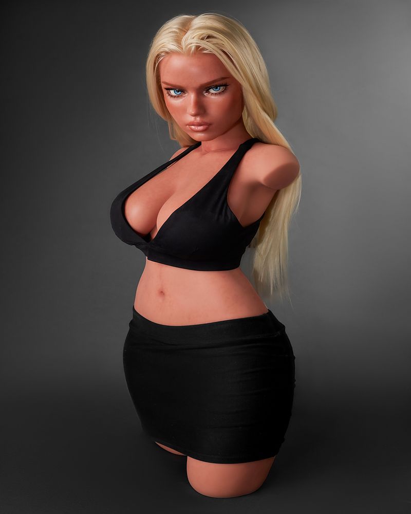 Climax Doll |  Realistic Silicone Torso for Men E-Cup Curvy Sexy Love Torso ULW 883# –  Fiora