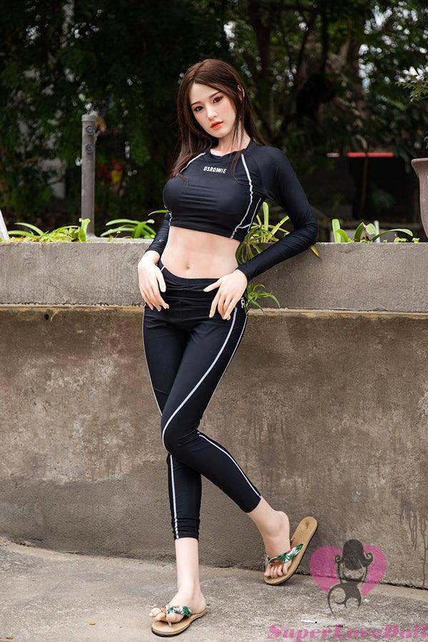 JX Doll | US In Stock - 170cm (5' 7") C-cup Super Real Busty Sex Doll(Silicone head)