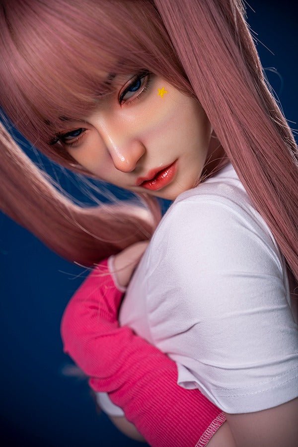 SY Doll | US IN Stock 163cm (5' 4") Pink Cute Full Silicone Sex Doll - Lydia - SuperLoveDoll