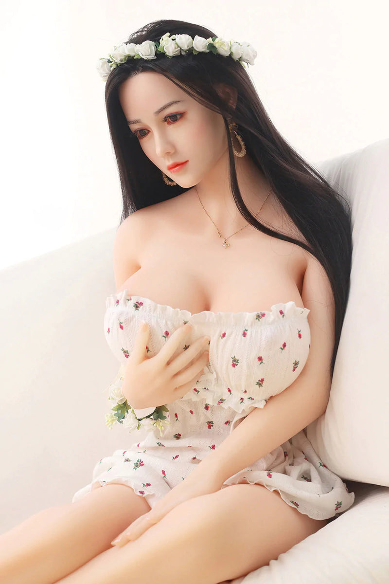 158cm (5' 2") Sexy Korean Silicone Head Sex Doll - Binbin - SuperLoveDoll