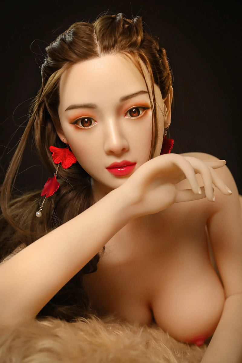 158cm (5' 2") Small Breast Sex Doll (Silicone Head) - Edith - SuperLoveDoll
