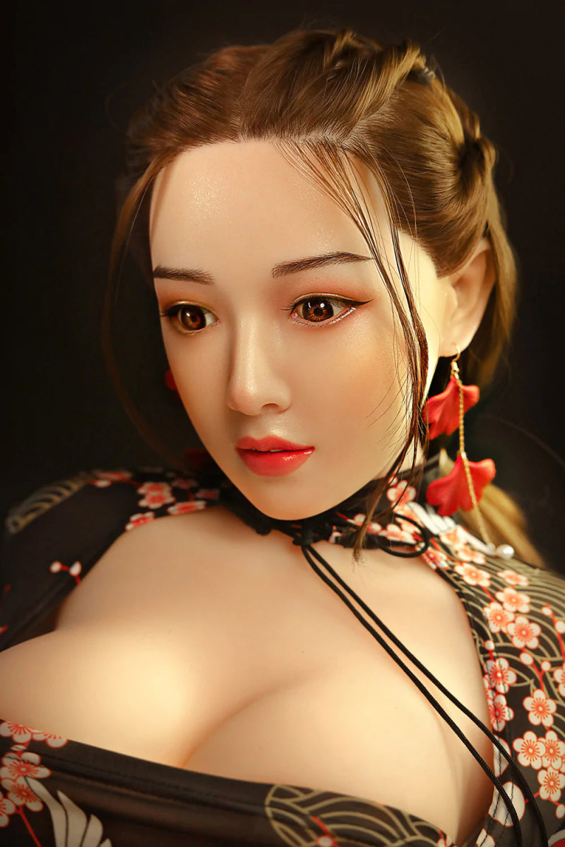 158cm (5' 2") Small Breast Sex Doll (Silicone Head) - Edith - SuperLoveDoll