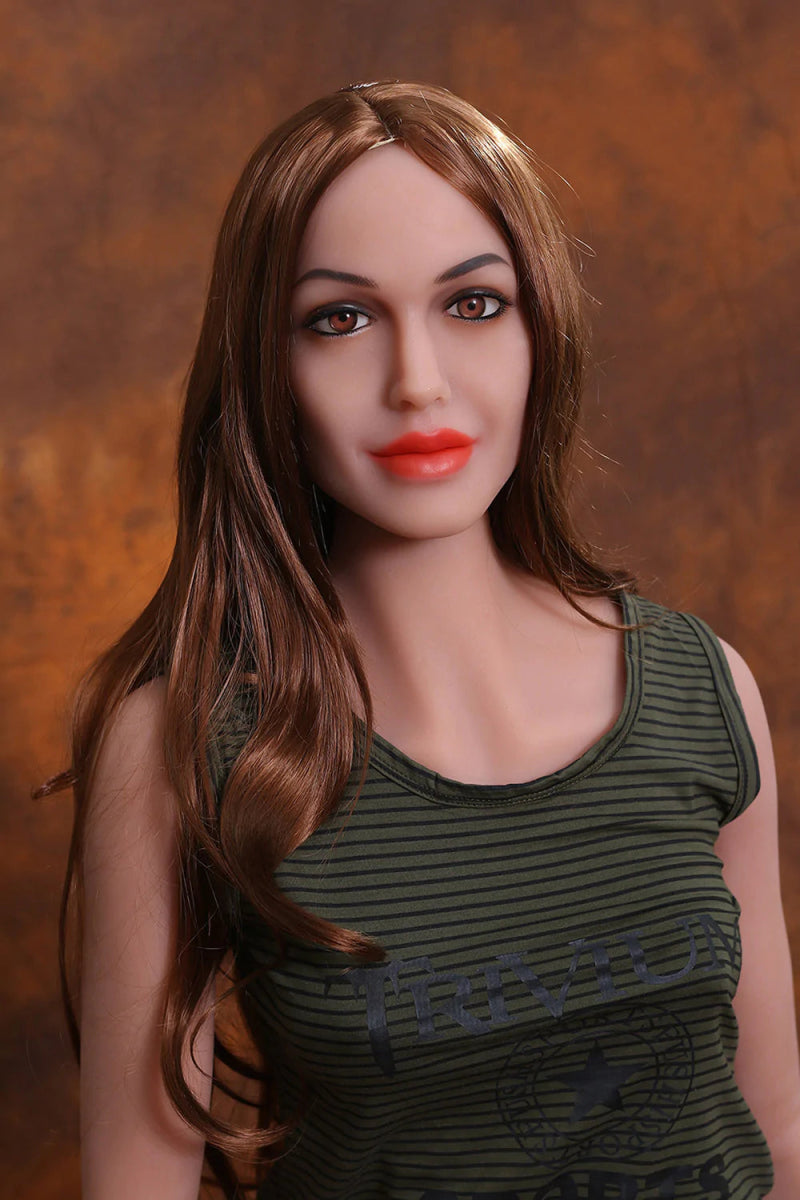 160cm (5' 3") Real Life Lifelike Small Chest Muscle Sex Doll - Evangeline - SuperLoveDoll