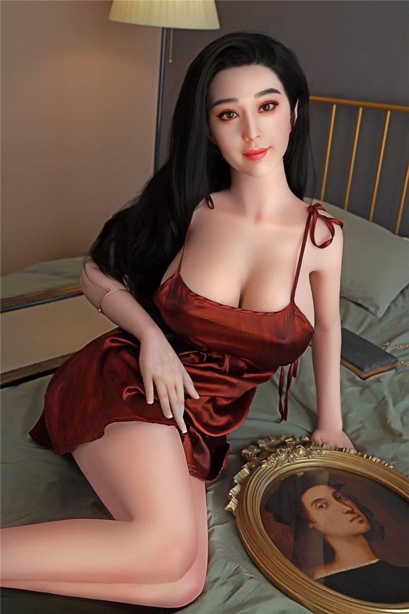 168cm (5' 6") F-Cup Chinese Celebrity Silicone Head Sex Doll - Mirabelle - SuperLoveDoll