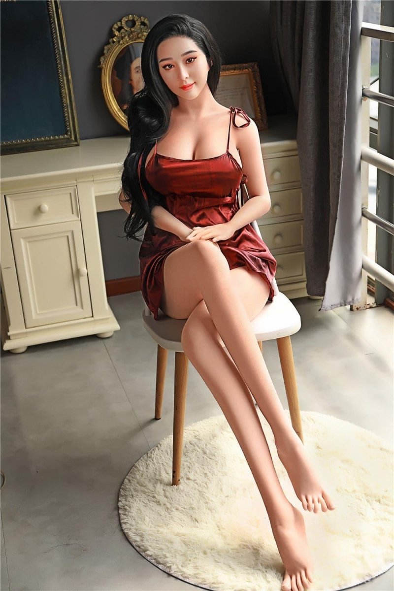 168cm (5' 6") F-Cup Chinese Celebrity Silicone Head Sex Doll - Mirabelle - SuperLoveDoll