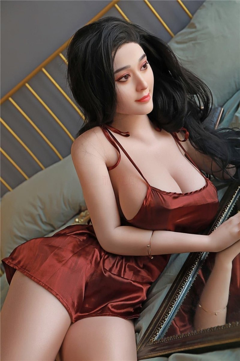 168cm (5' 6") F-Cup Chinese Celebrity Silicone Head Sex Doll - Mirabelle - SuperLoveDoll