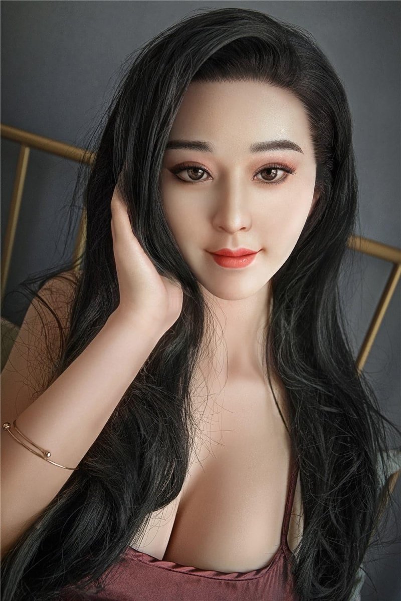 168cm (5' 6") F-Cup Chinese Celebrity Silicone Head Sex Doll - Mirabelle - SuperLoveDoll
