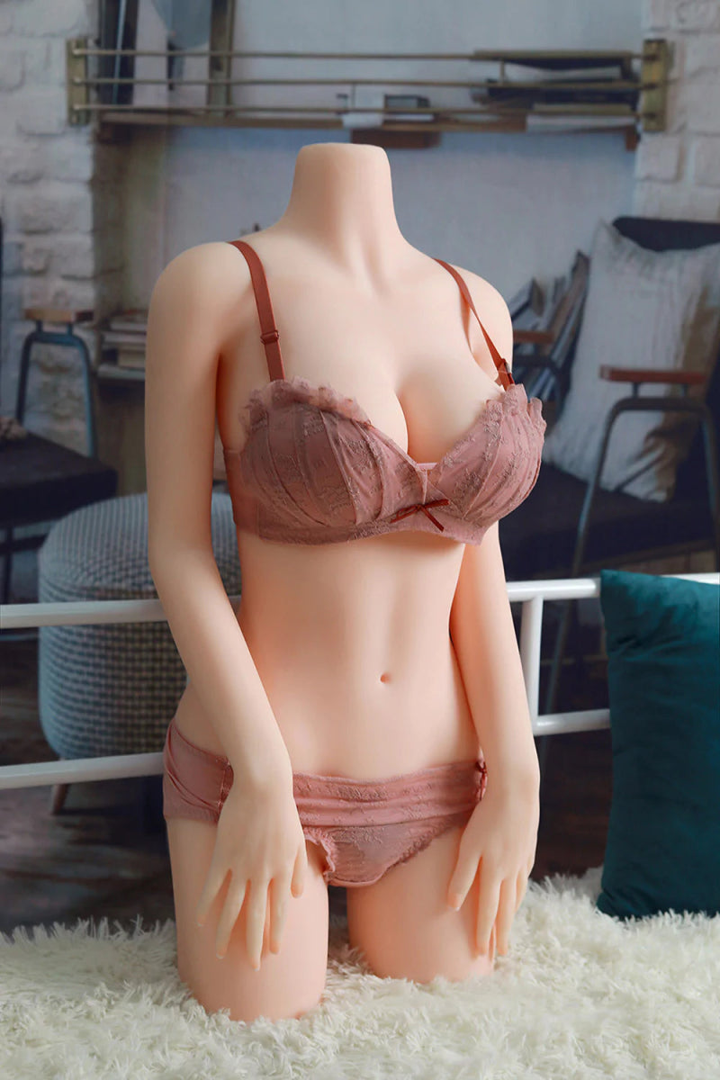 65cm (2' 2") Upper Half Body Sex Doll Torso - Olivia - SuperLoveDoll