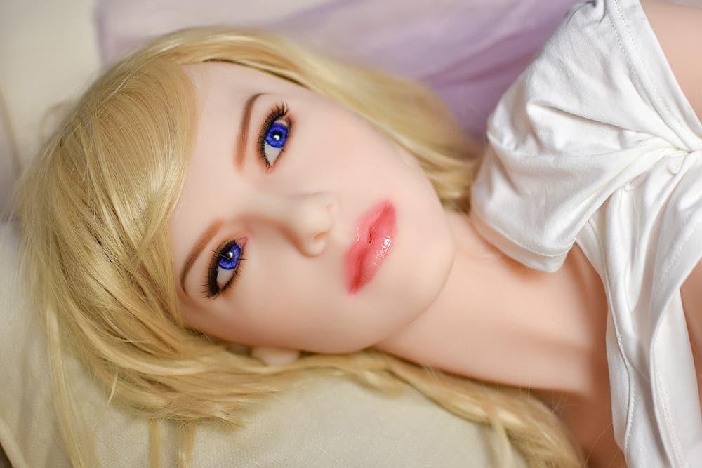 6YE | 160cm (5' 3") F-Cup Realistic Lifelike Small Breasted Blonde Sex Doll - Sebastiane - SuperLoveDoll
