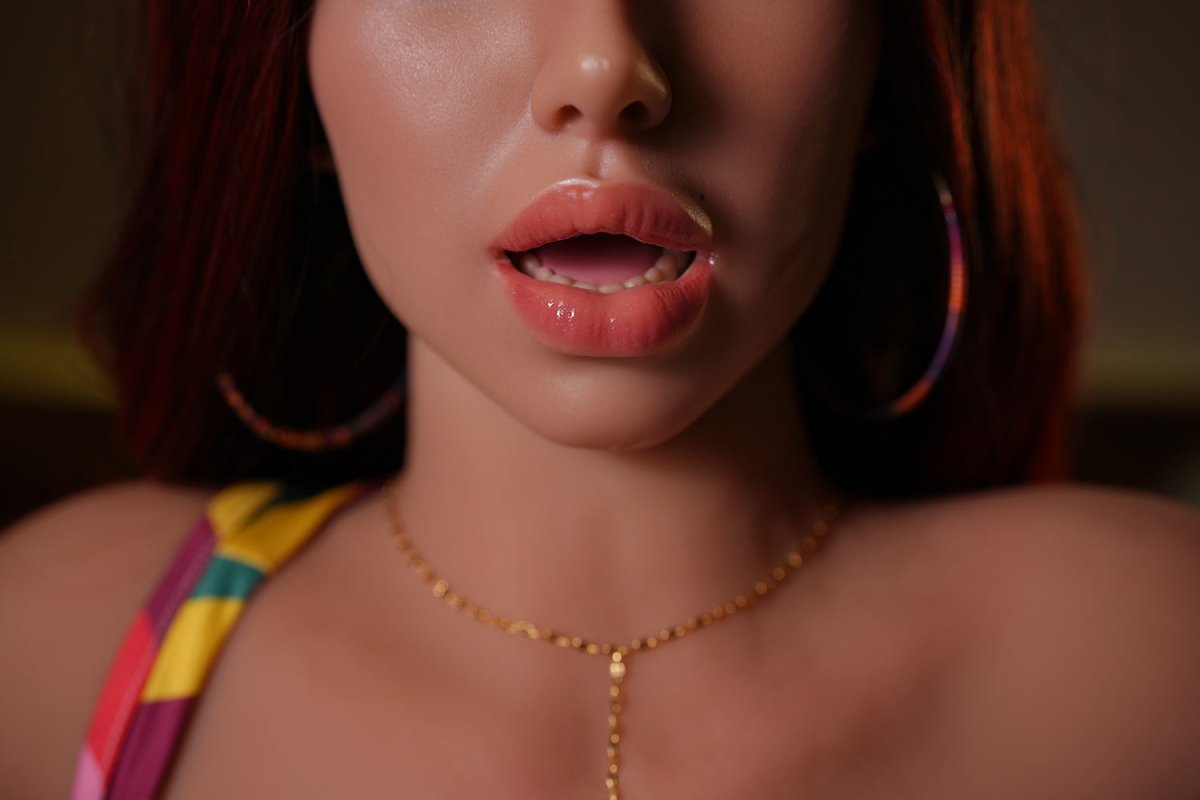6YE-164cm Silicon Head Redhead Sex Doll - Florence - SuperLoveDoll