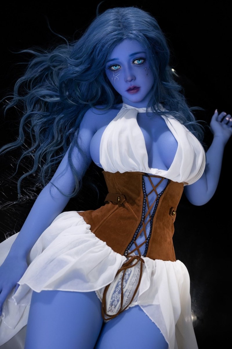 AIBEI Doll | 160cm (5'3") Big Breast Blue Skin Lifelike Sex Doll - Genius - SuperLoveDoll