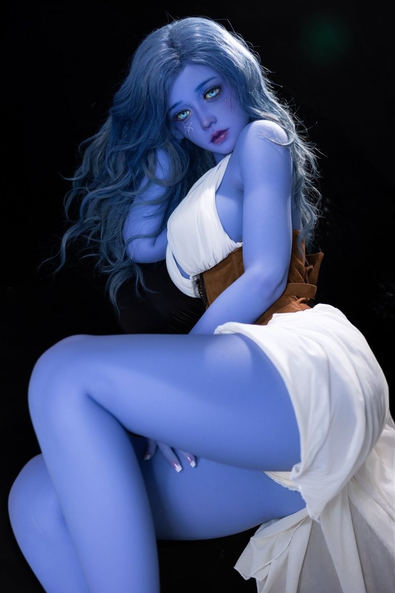 AIBEI Doll | 160cm (5'3") Big Breast Blue Skin Lifelike Sex Doll - Genius - SuperLoveDoll